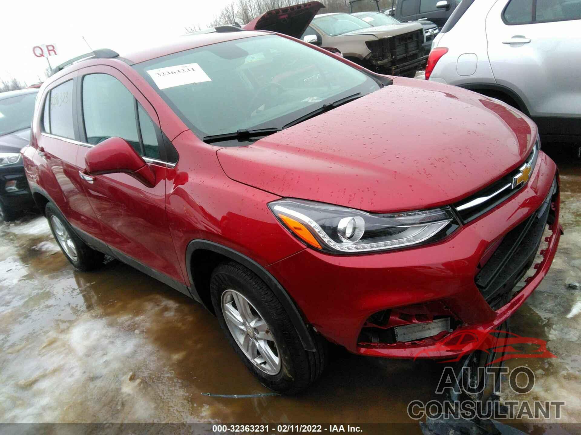 CHEVROLET TRAX 2020 - 3GNCJPSB0LL250550