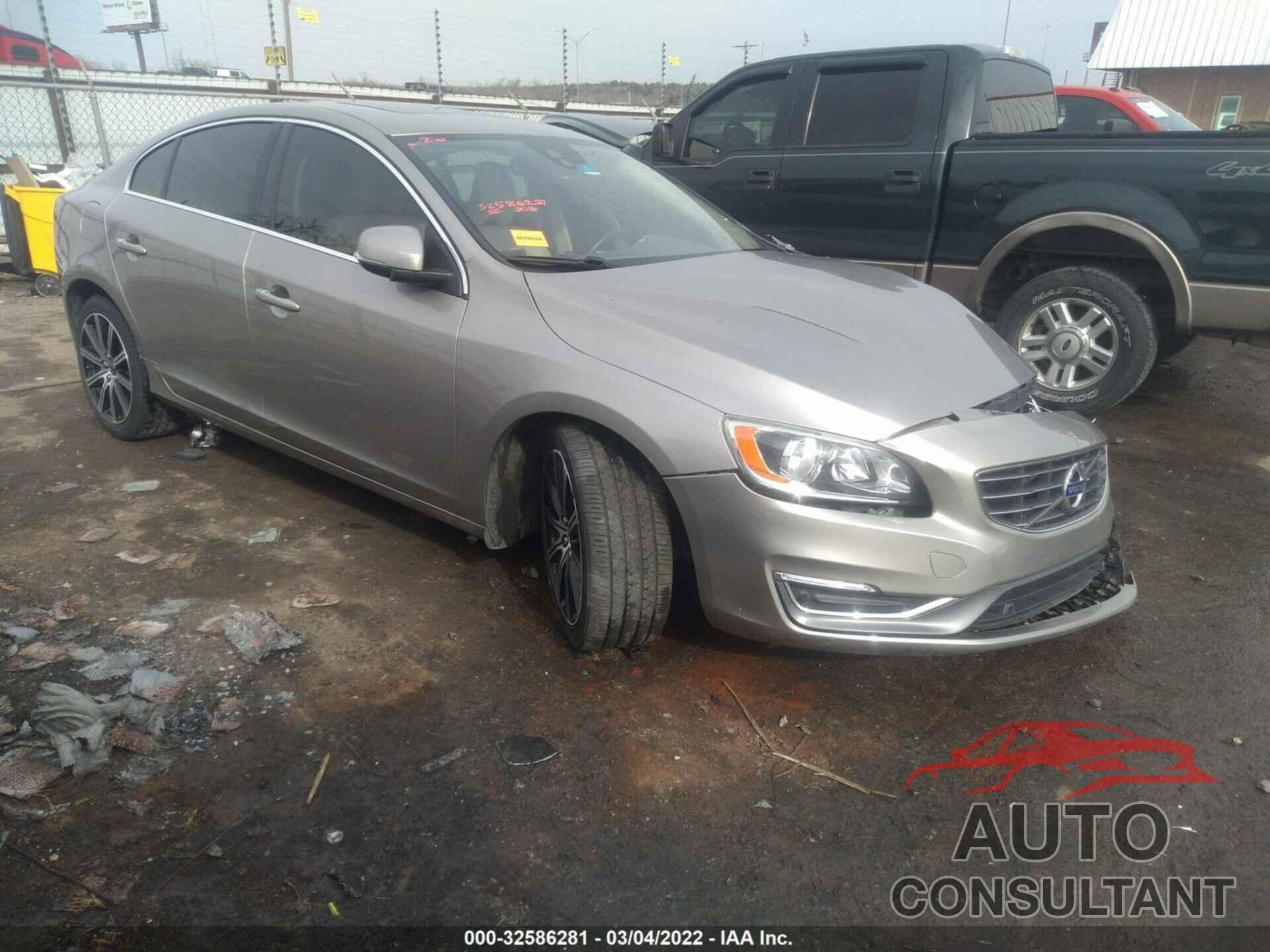 VOLVO S60 INSCRIPTION 2016 - LYV402FK9GB102030