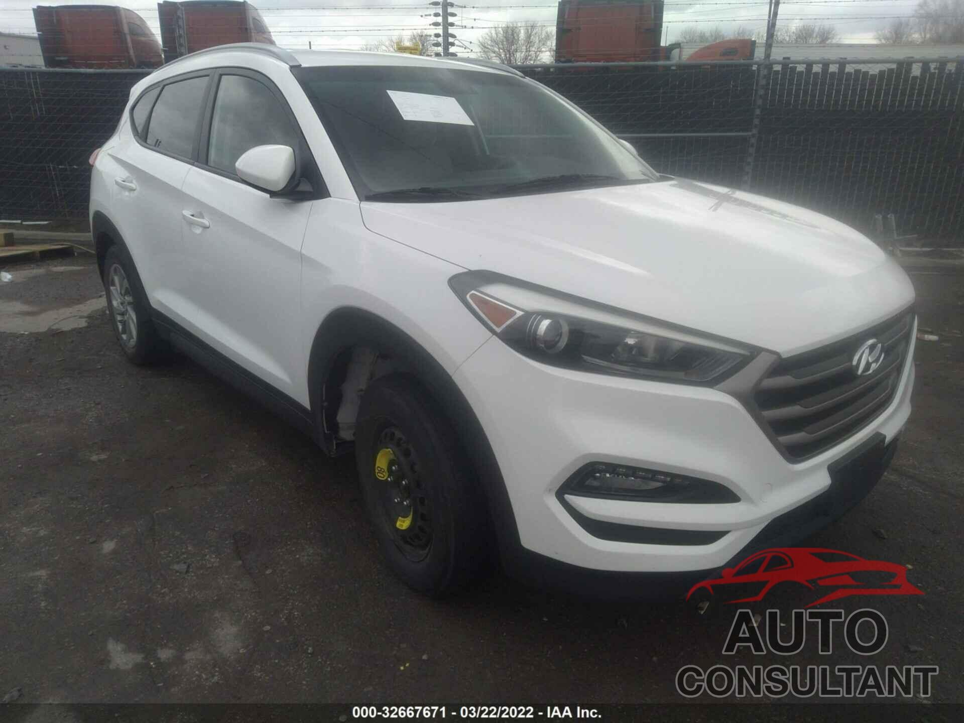 HYUNDAI TUCSON 2016 - KM8J3CA4XGU059909