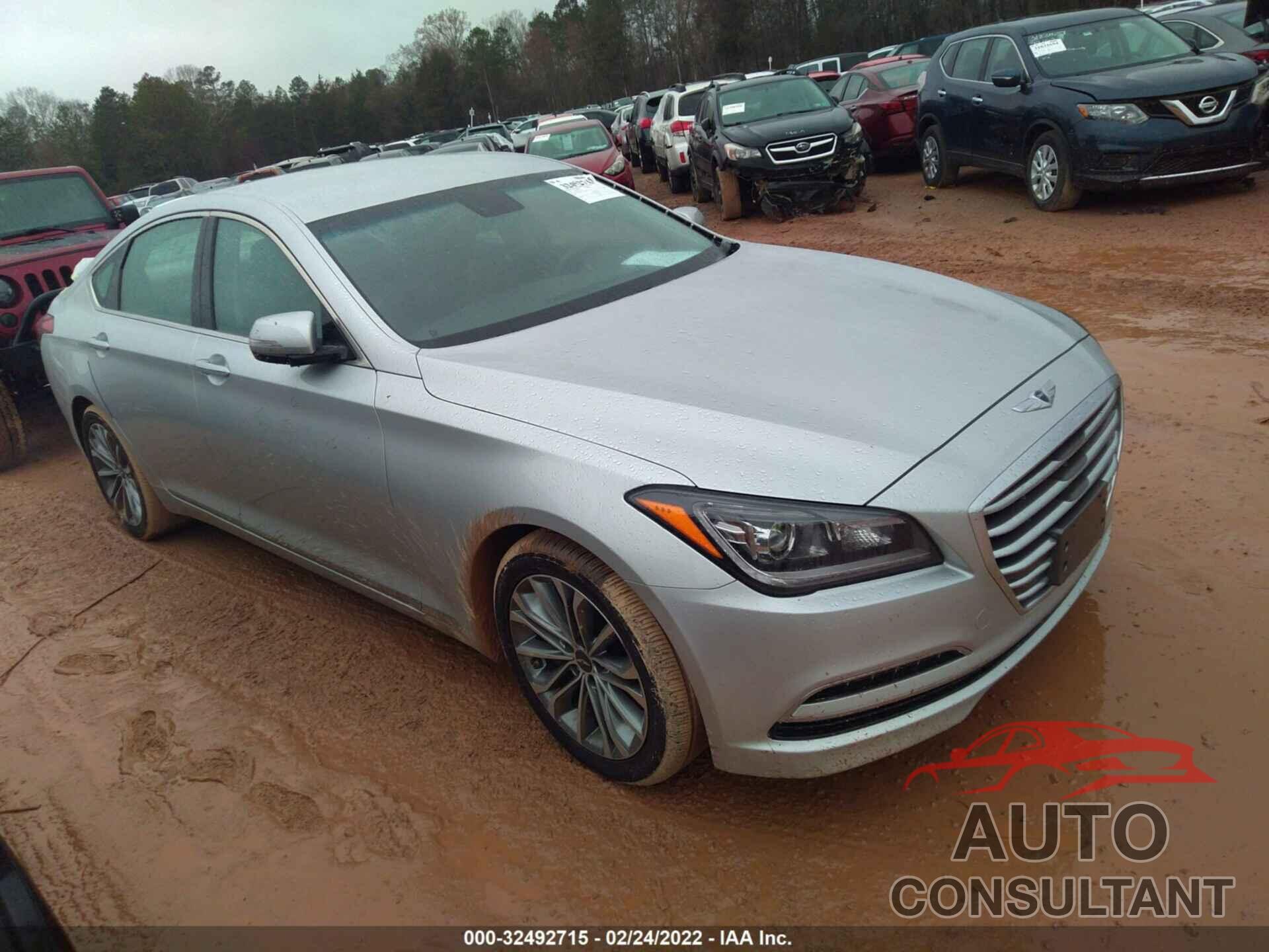 HYUNDAI GENESIS 2016 - KMHGN4JE8GU142144