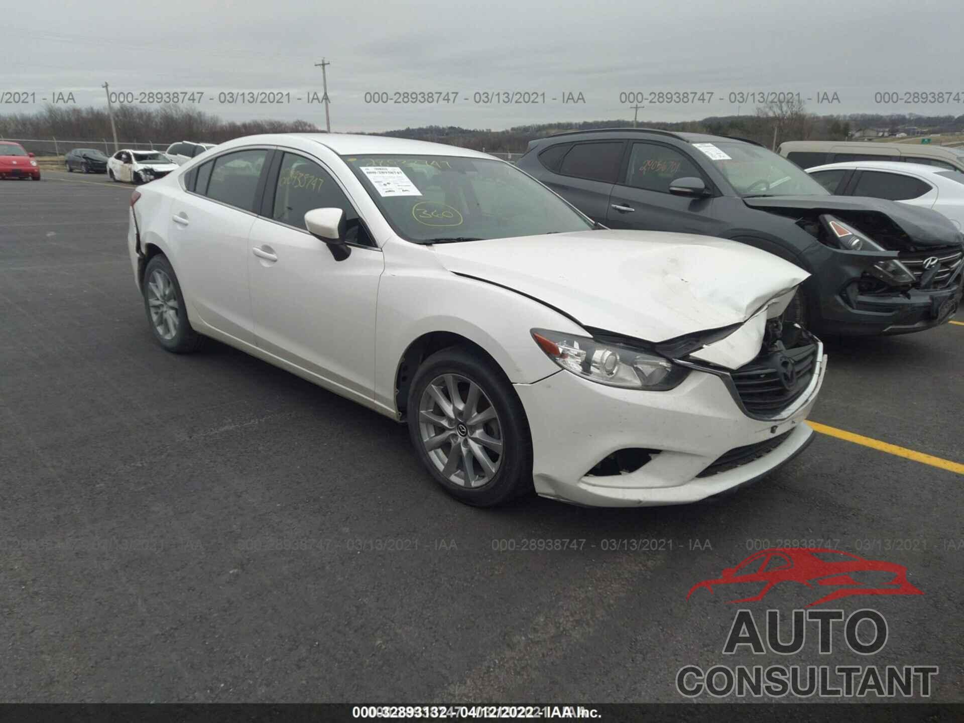 MAZDA MAZDA6 2016 - JM1GJ1U56G1411849