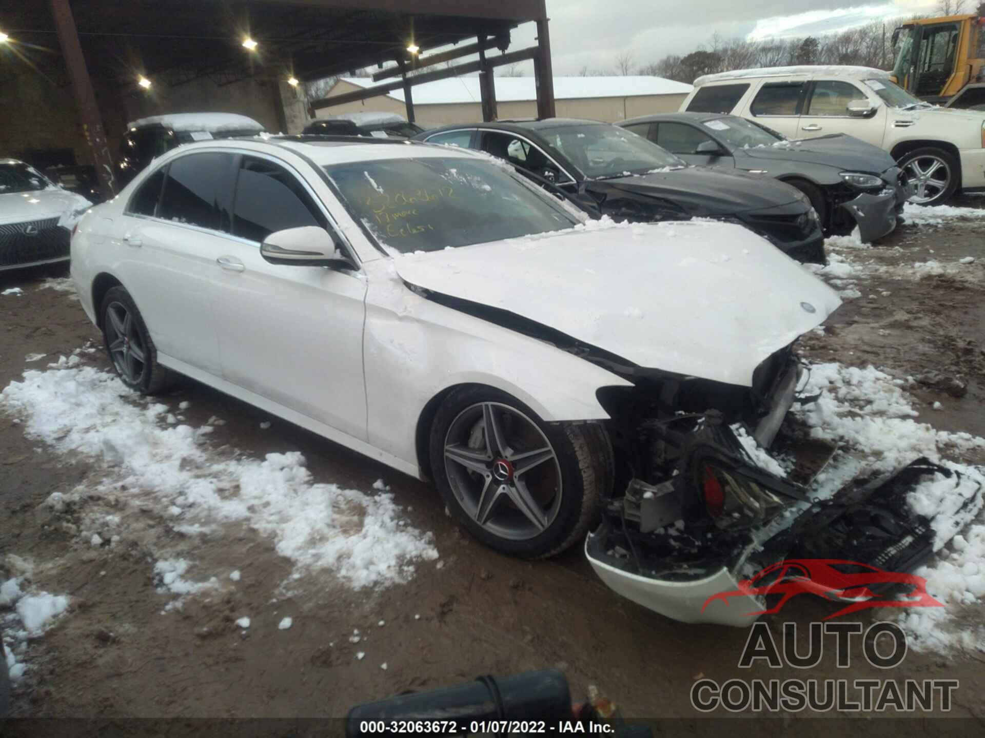 MERCEDES-BENZ E-CLASS 2017 - WDDZF4KB4HA018637