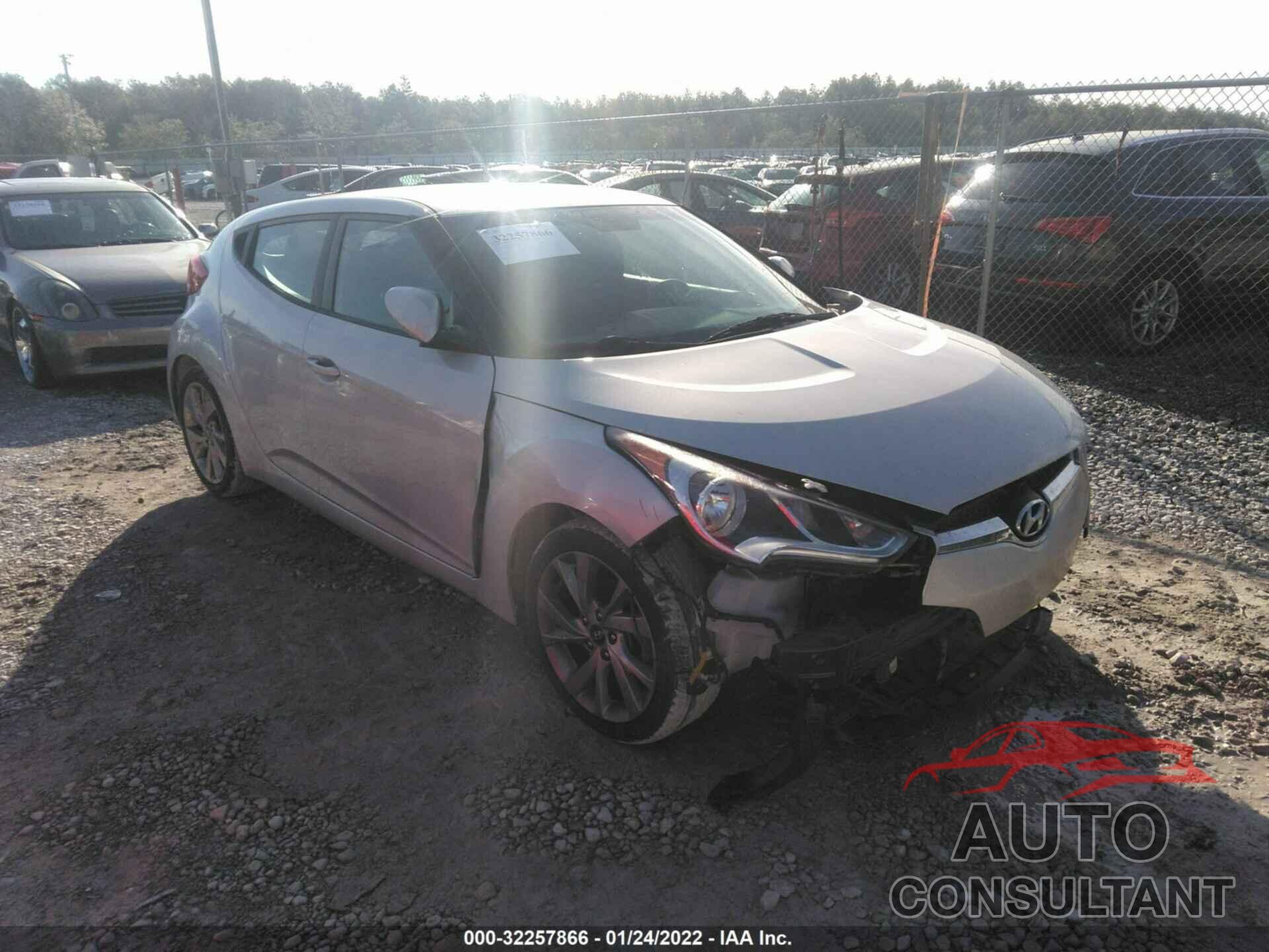 HYUNDAI VELOSTER 2016 - KMHTC6AD3GU277118