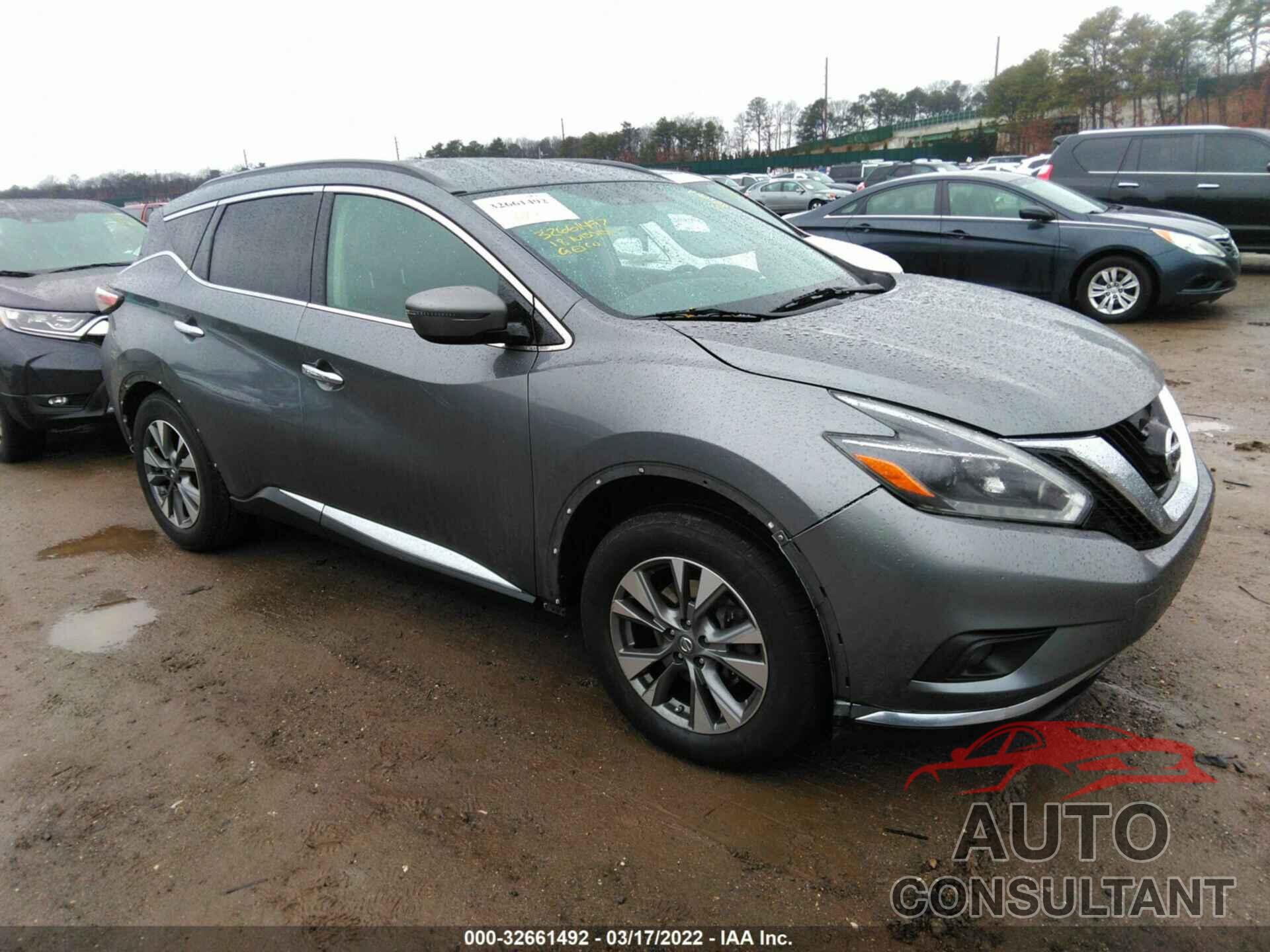 NISSAN MURANO 2018 - 5N1AZ2MH1JN145697