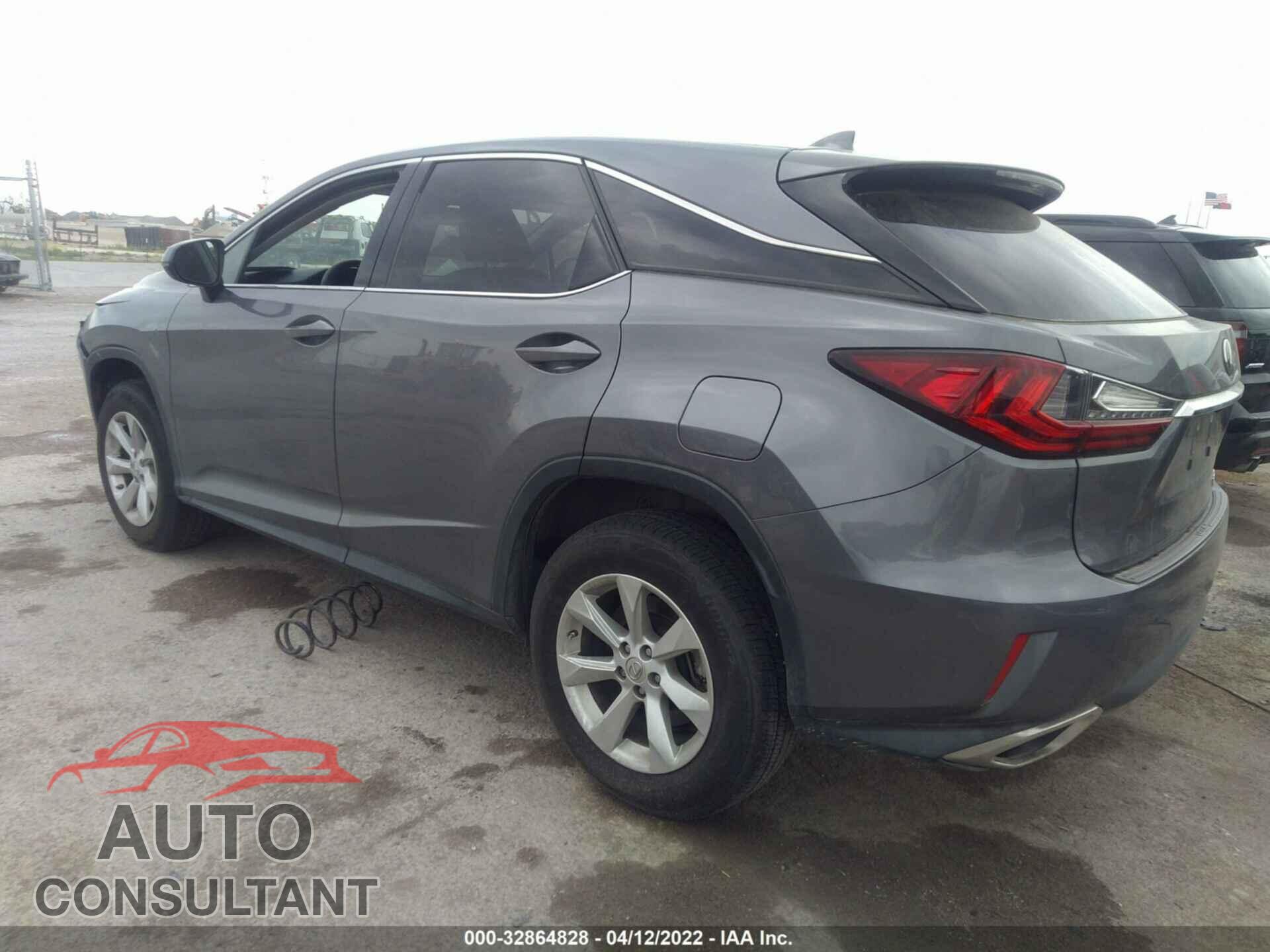 LEXUS RX 2017 - 2T2ZZMCA1HC092564