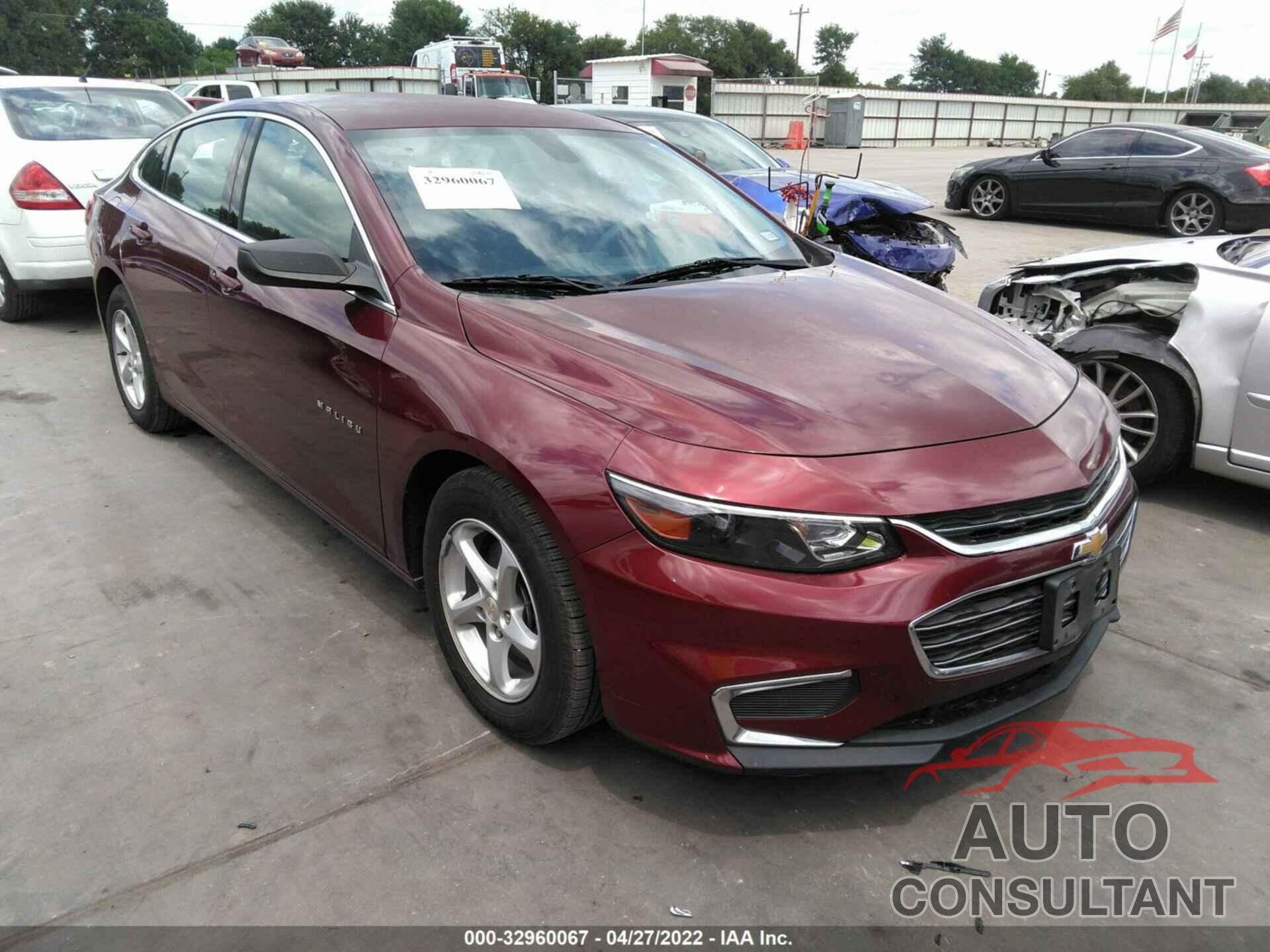 CHEVROLET MALIBU 2016 - 1G1ZB5ST2GF223890
