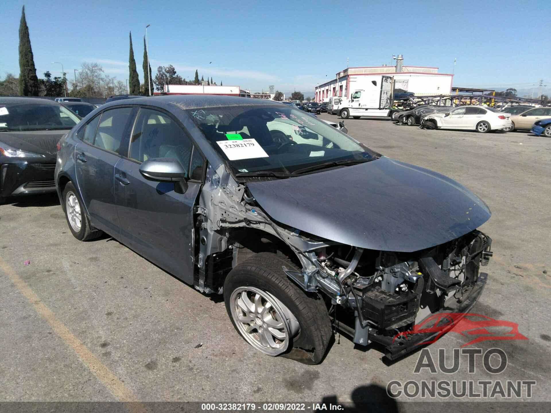 TOYOTA COROLLA 2021 - JTDEAMDE3MJ031873