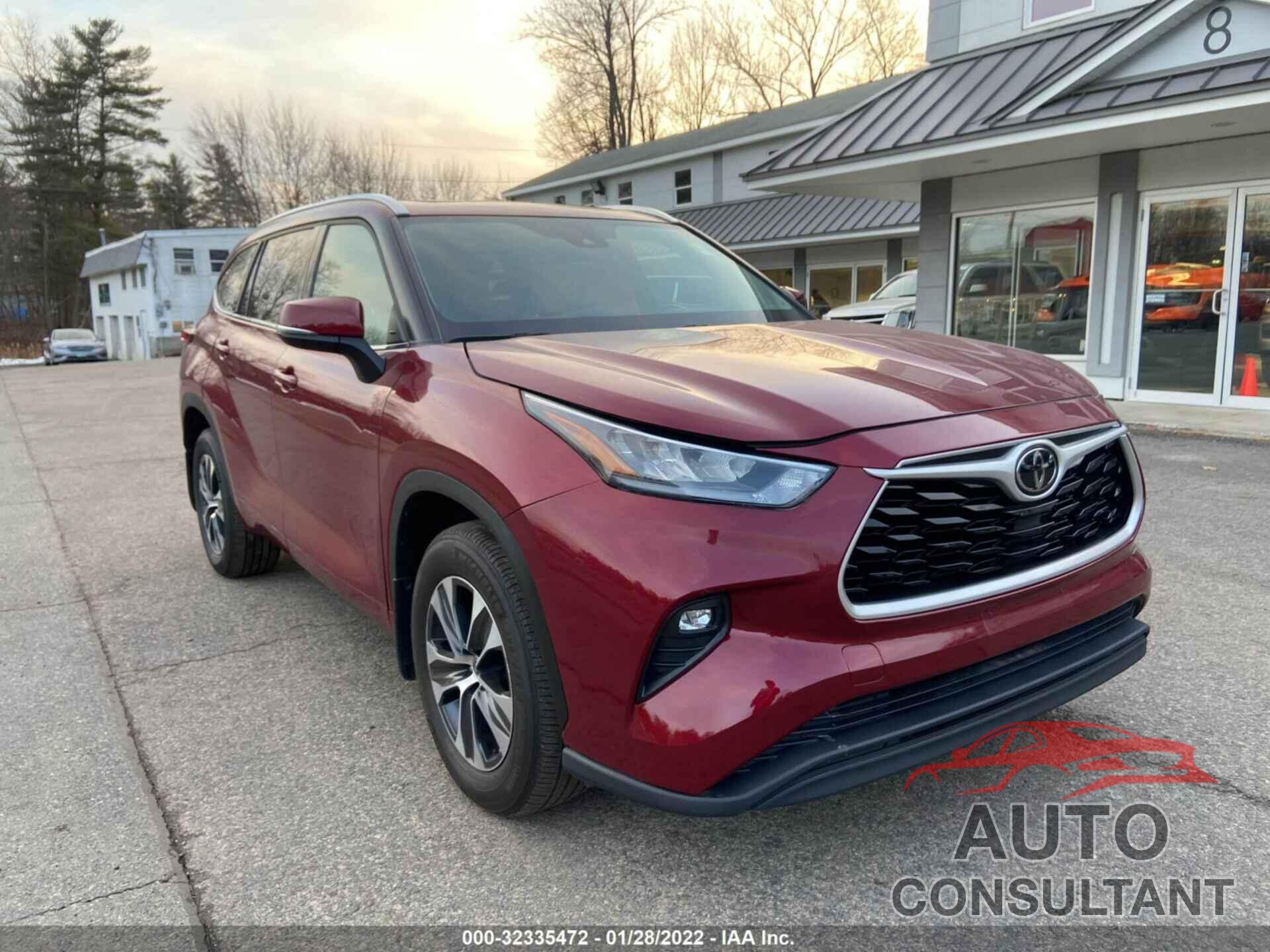 TOYOTA HIGHLANDER 2020 - 5TDHZRBH6LS013126