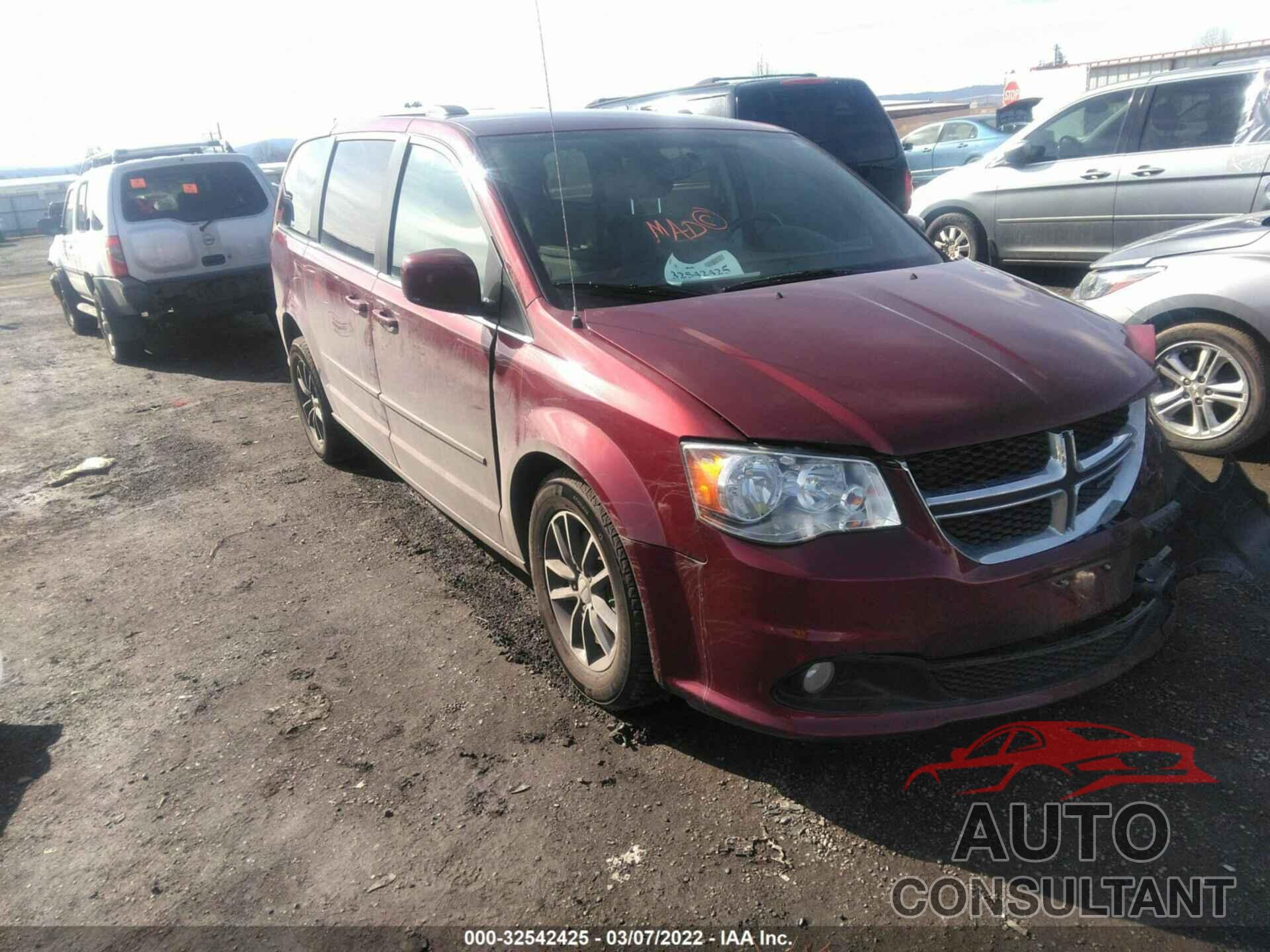 DODGE GRAND CARAVAN 2017 - 2C4RDGCG3HR765508