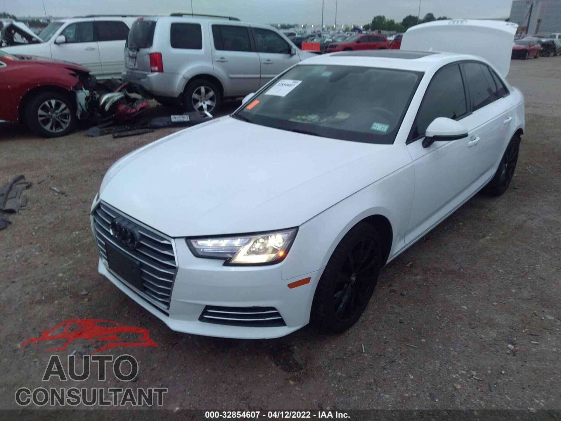 AUDI A4 2017 - WAUGMAF40HN048564