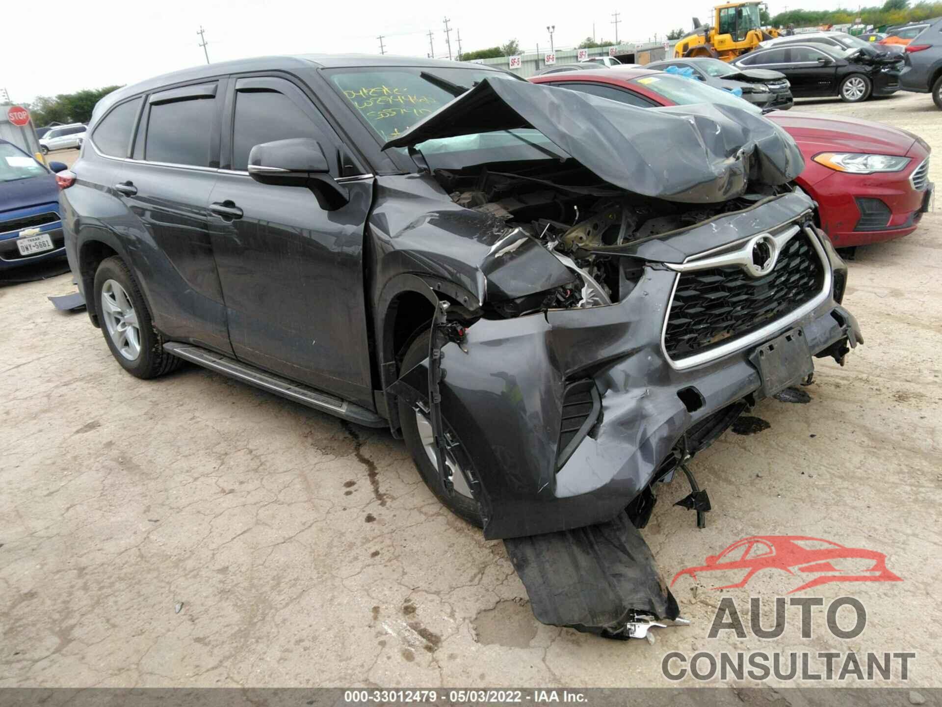 TOYOTA HIGHLANDER 2020 - 5TDCZRAH7LS508740