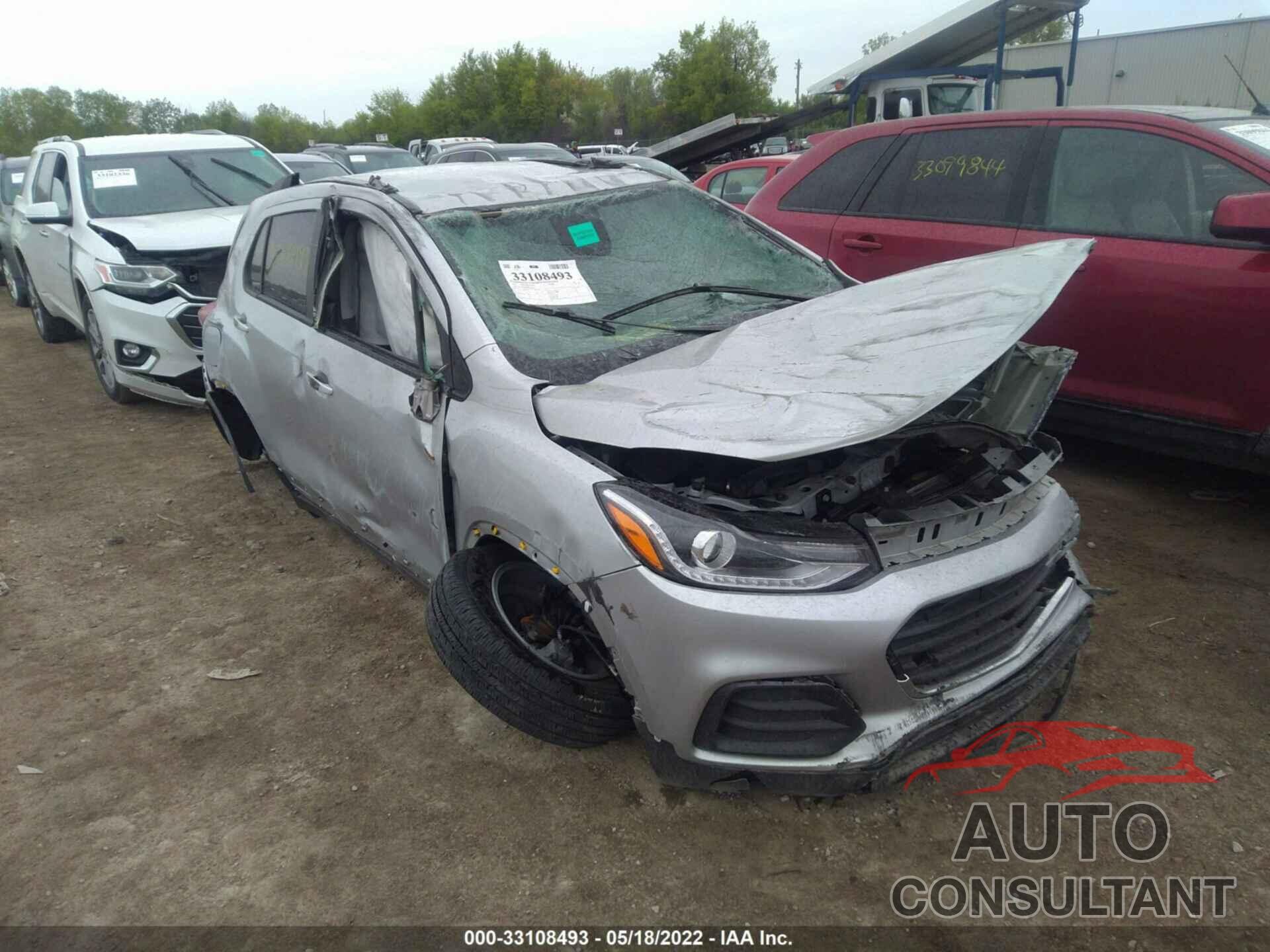 CHEVROLET TRAX 2021 - KL7CJPSB3MB356192