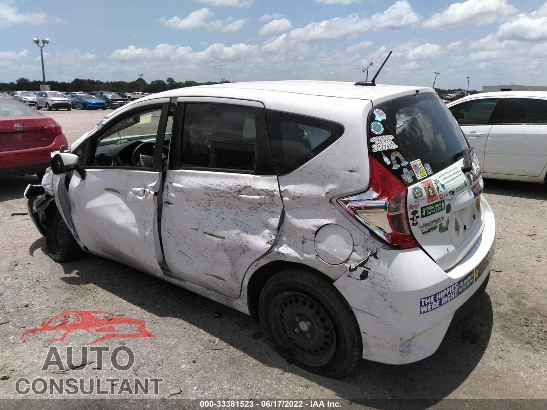 NISSAN VERSA NOTE 2017 - 3N1CE2CPXHL356959