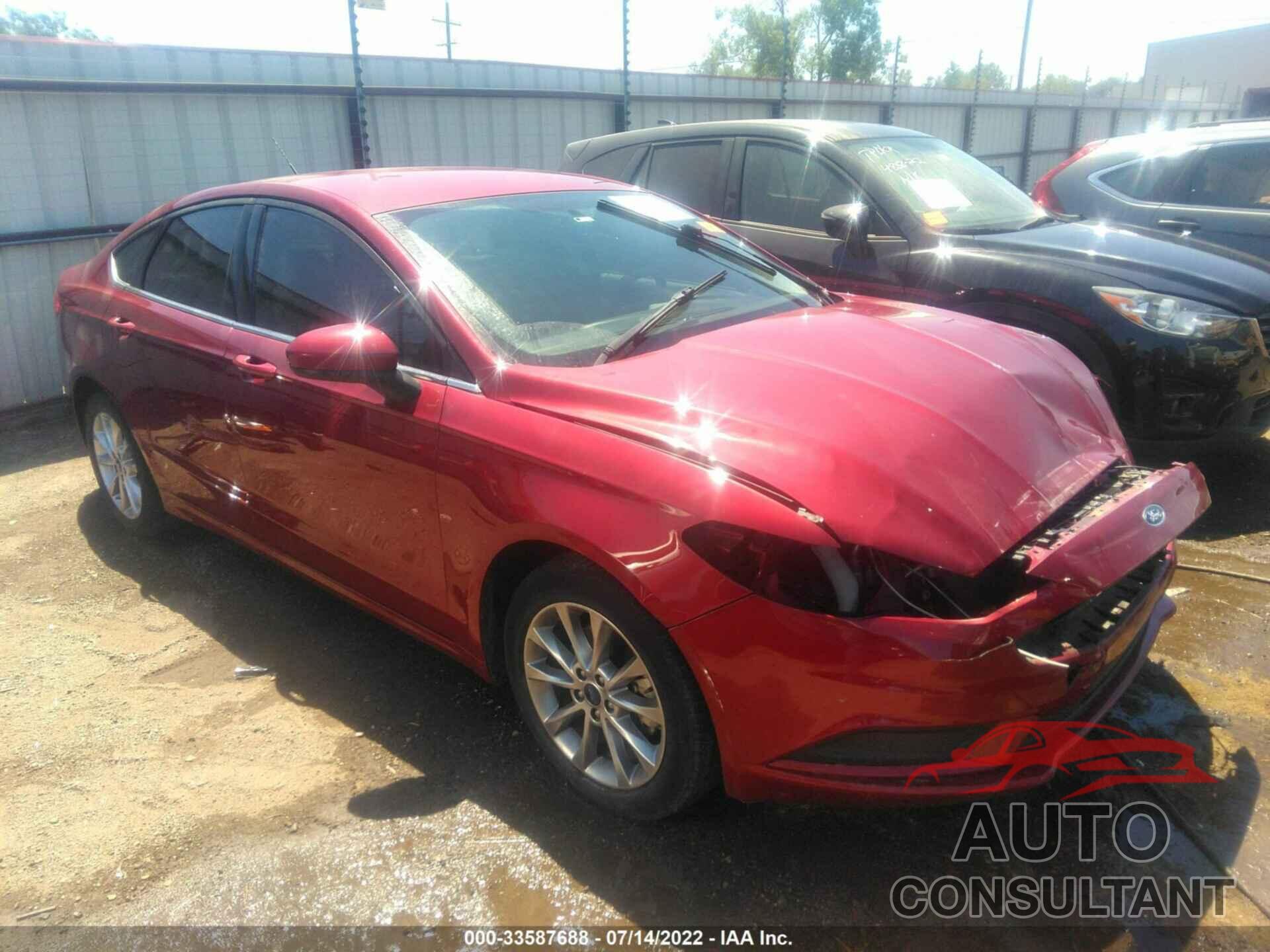 FORD FUSION 2017 - 3FA6P0H78HR349822