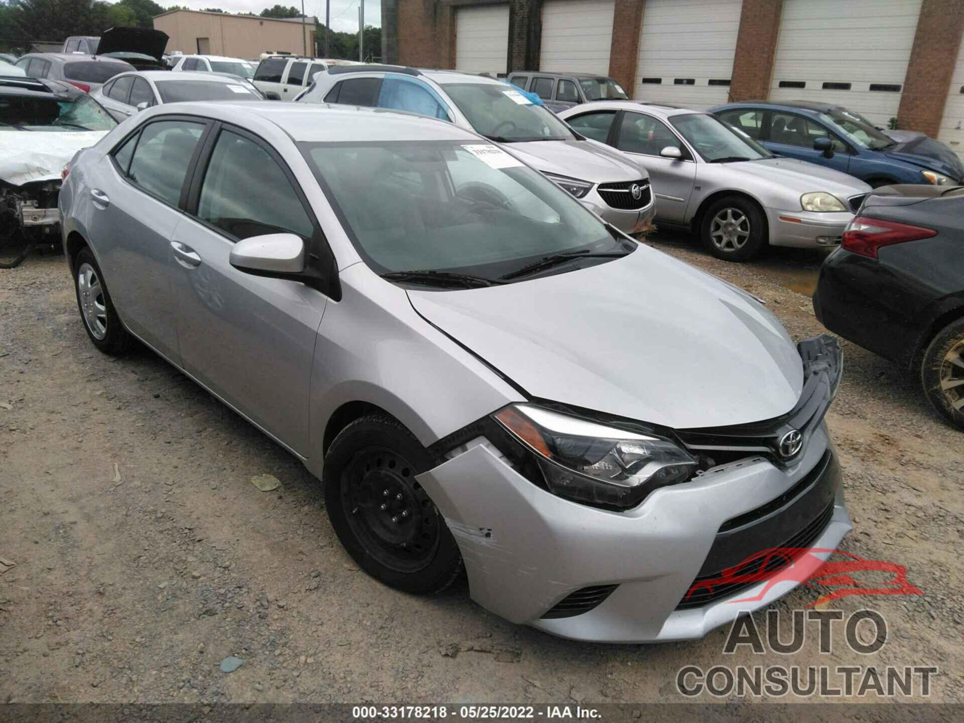 TOYOTA COROLLA 2016 - 2T1BURHE8GC626591