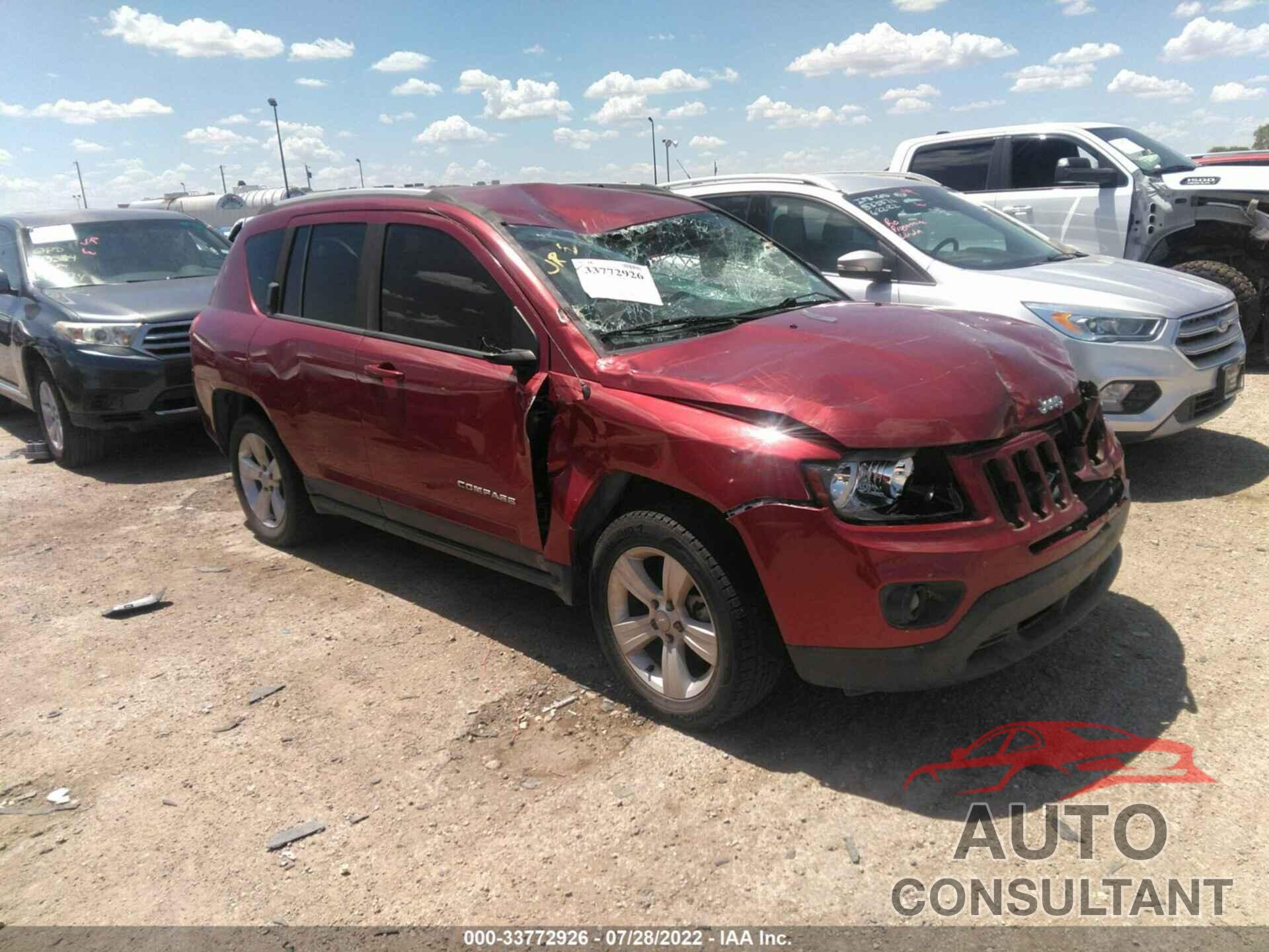 JEEP COMPASS 2017 - 1C4NJCBA4HD124027