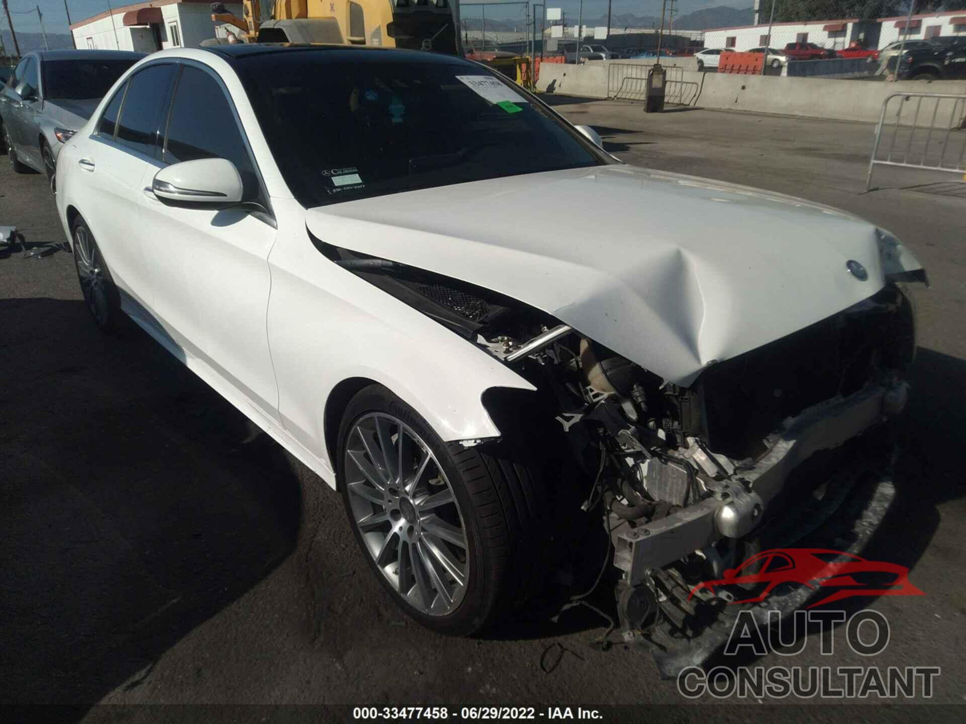 MERCEDES-BENZ C-CLASS 2016 - 55SWF4JB5GU132908