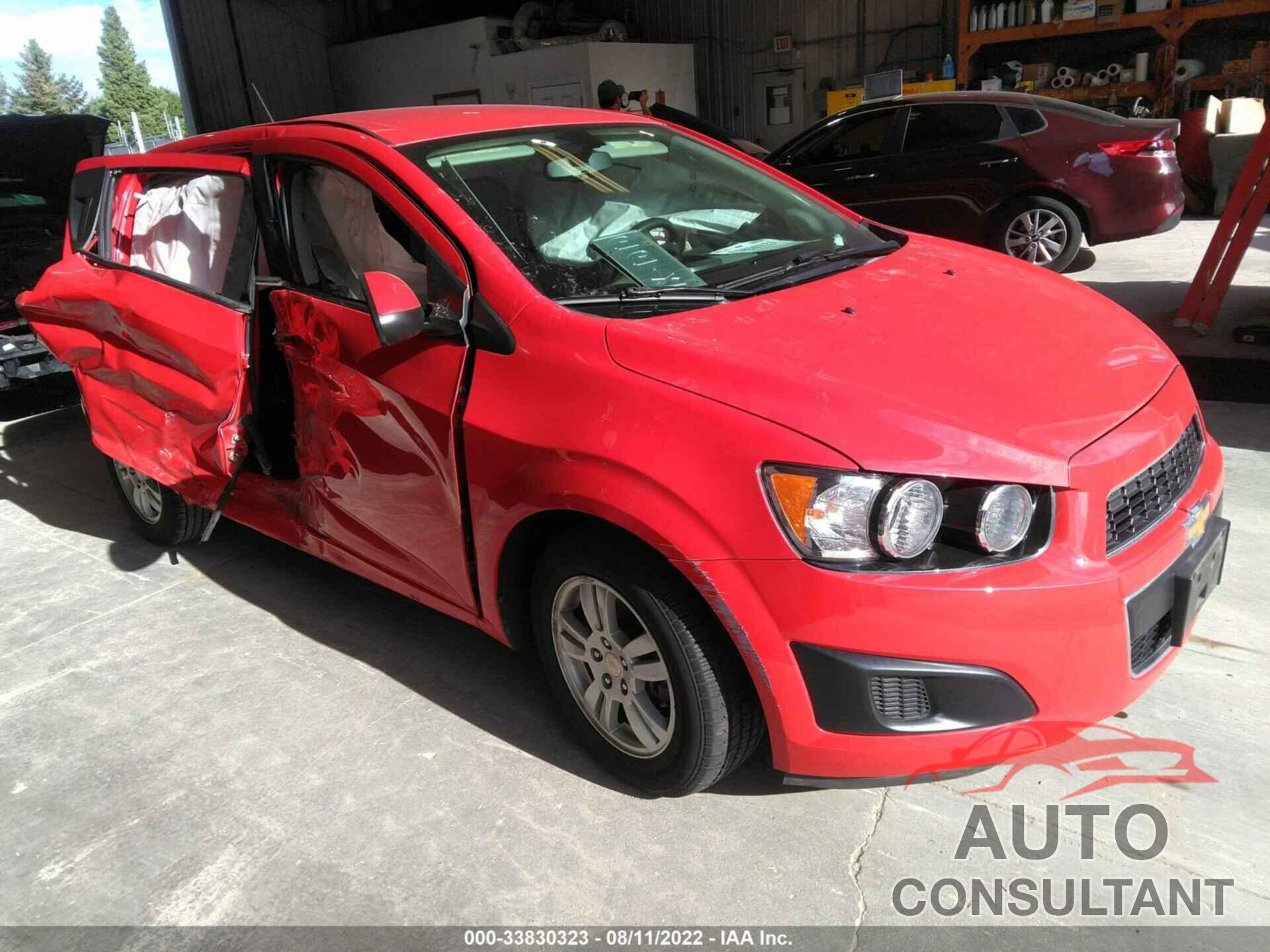 CHEVROLET SONIC 2016 - 1G1JC6SB7G4168596