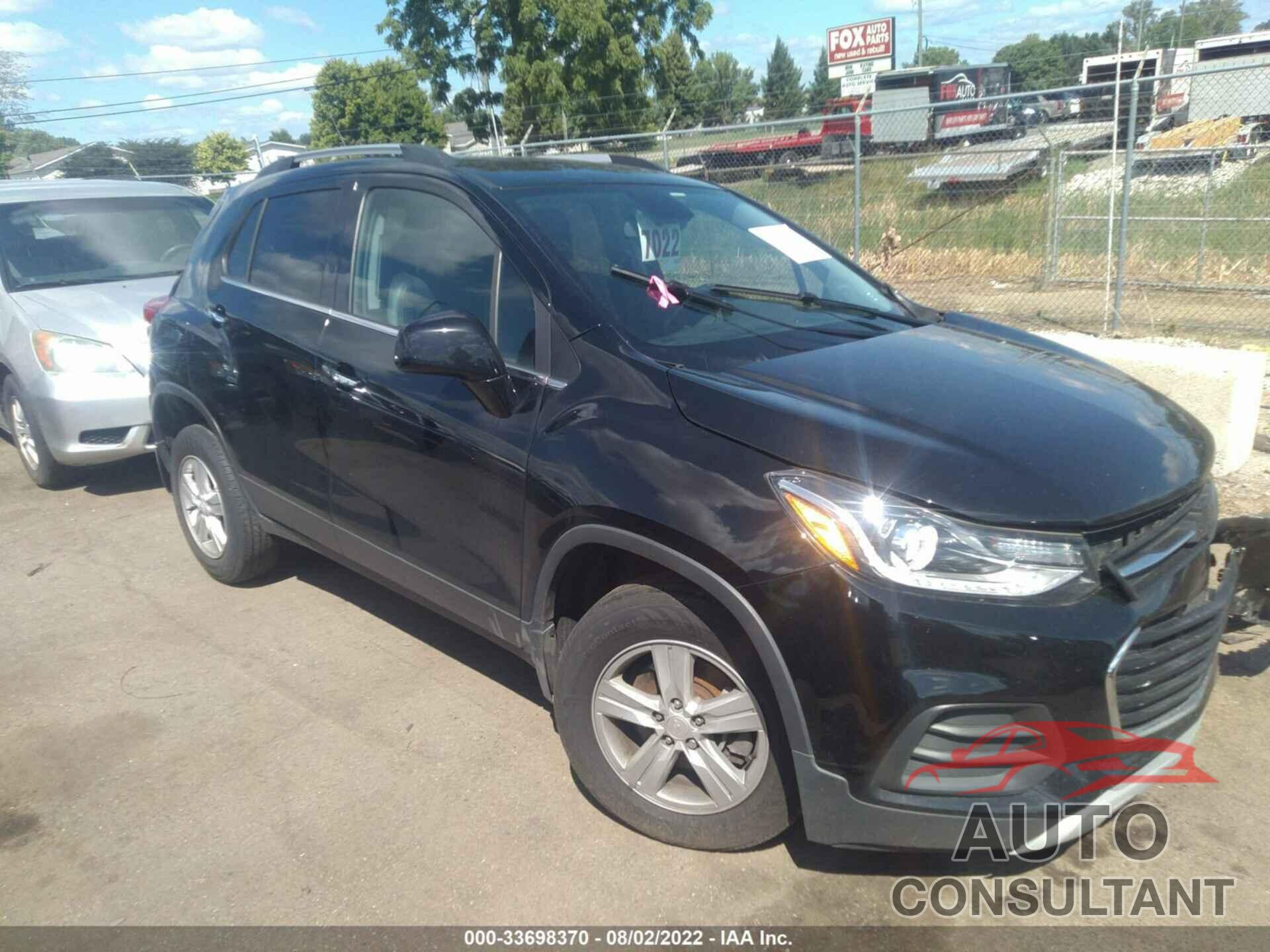 CHEVROLET TRAX 2020 - 3GNCJPSB6LL143356