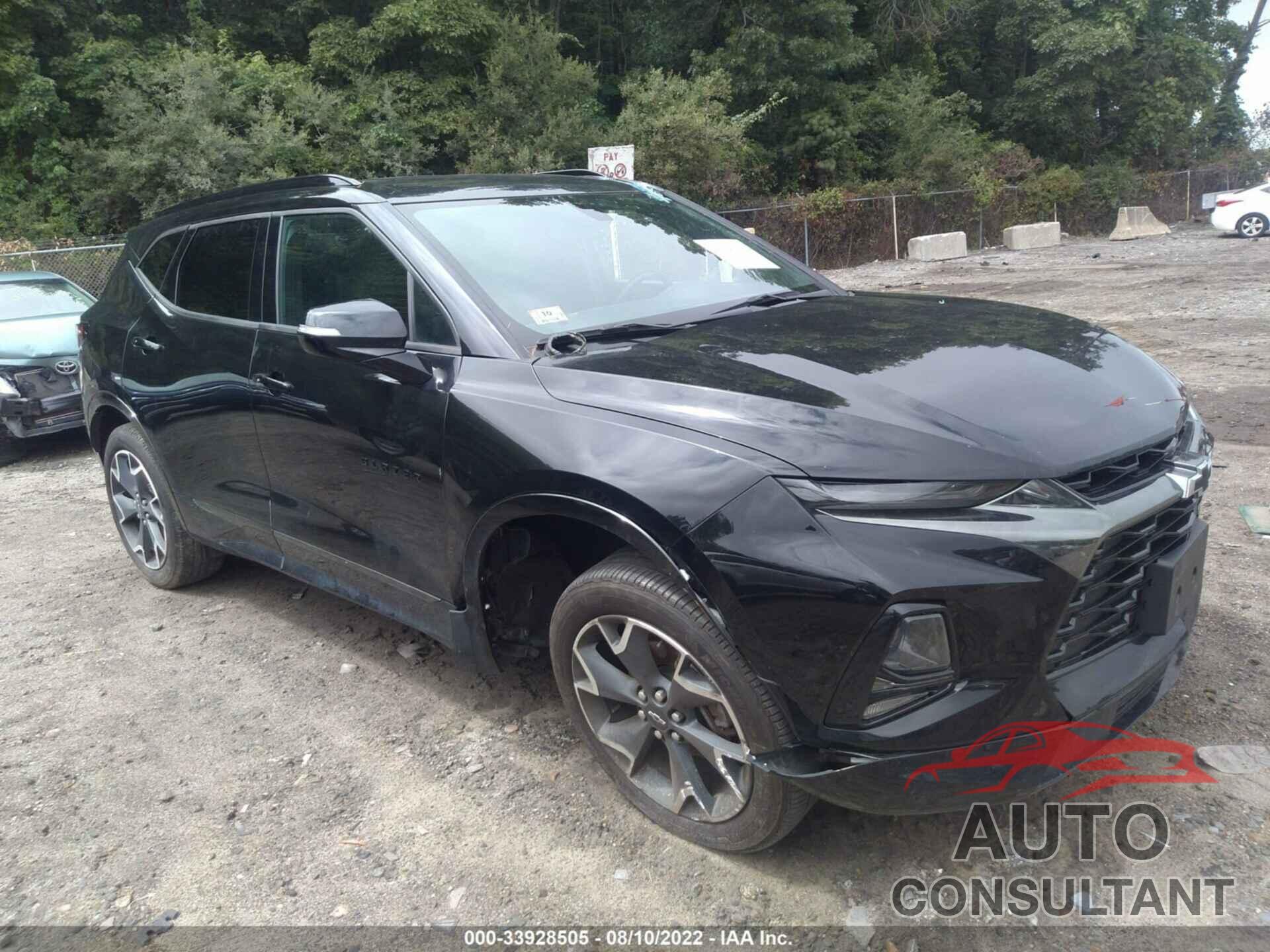 CHEVROLET BLAZER 2020 - 3GNKBERSXLS551755