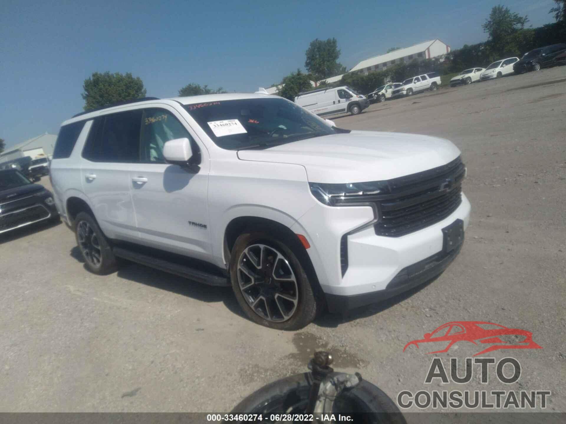 CHEVROLET TAHOE 2021 - 1GNSKRKD2MR224905