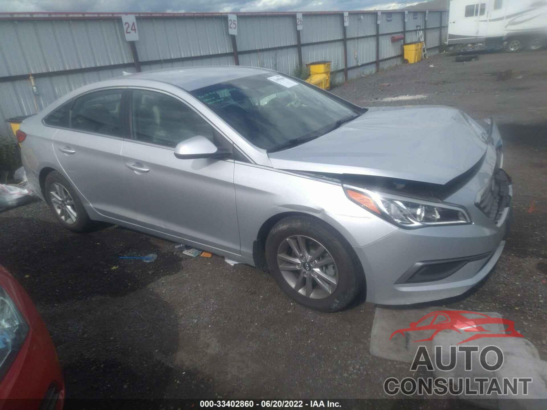 HYUNDAI SONATA 2016 - 5NPE24AF7GH318513