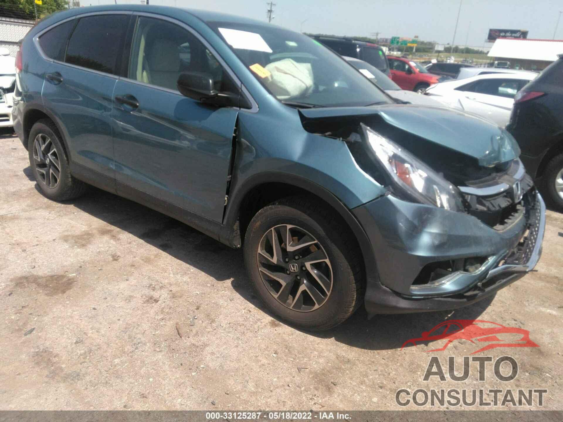 HONDA CR-V 2016 - 5J6RM4H47GL089370