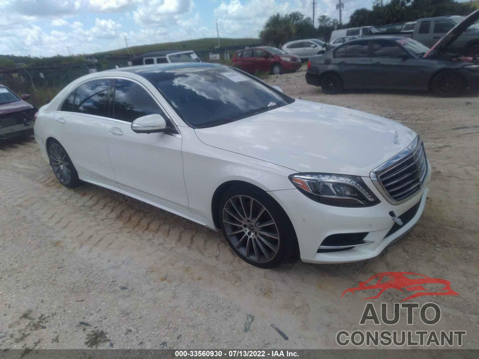 MERCEDES-BENZ S-CLASS 2017 - WDDUG8CB9HA322852