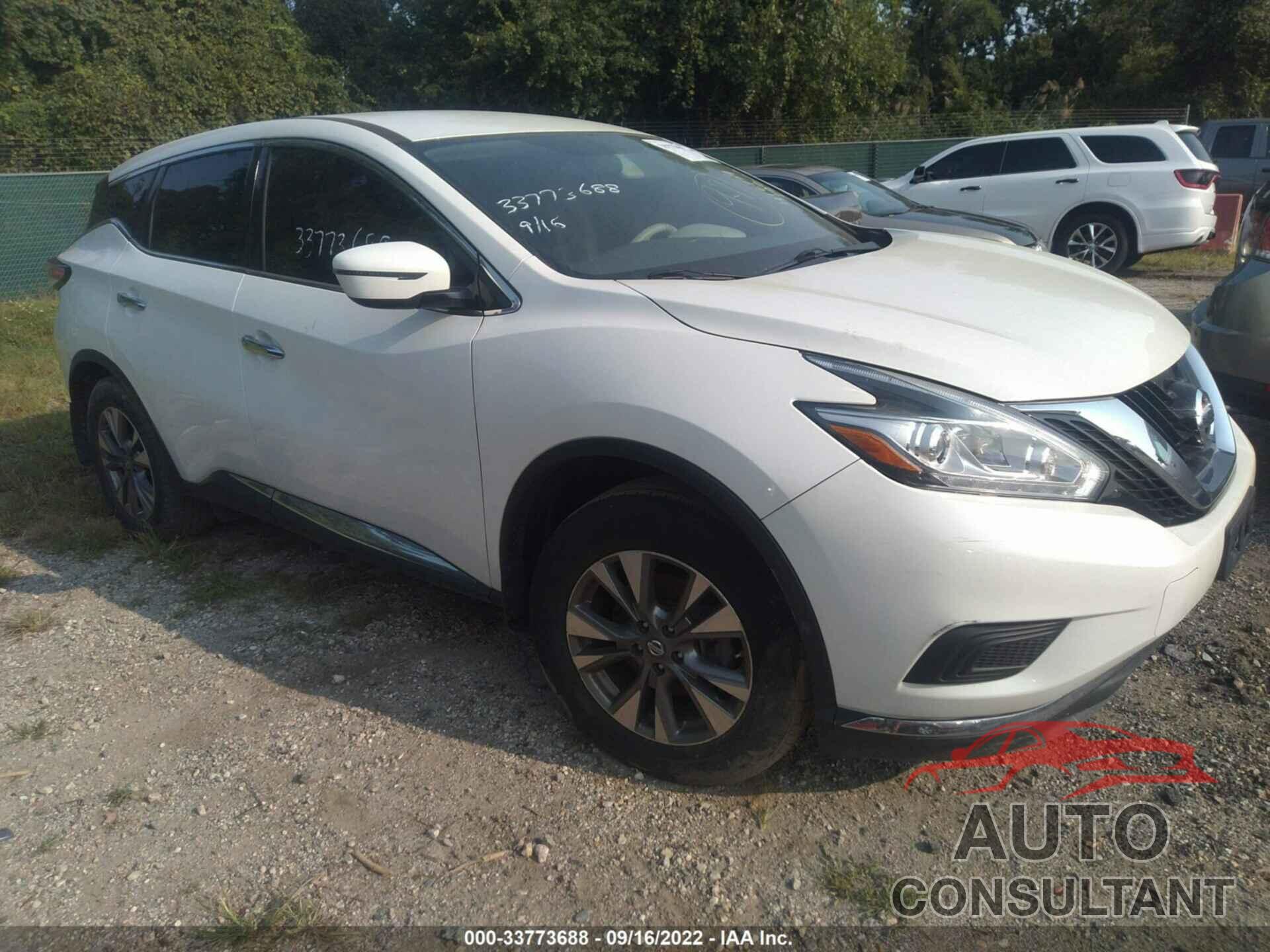 NISSAN MURANO 2016 - 5N1AZ2MG0GN125795