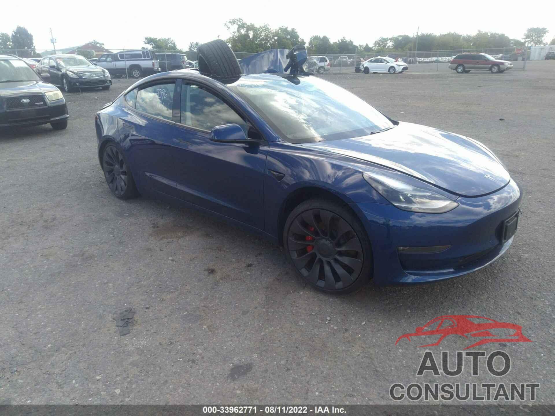 TESLA MODEL 3 2021 - 5YJ3E1EC0MF056132