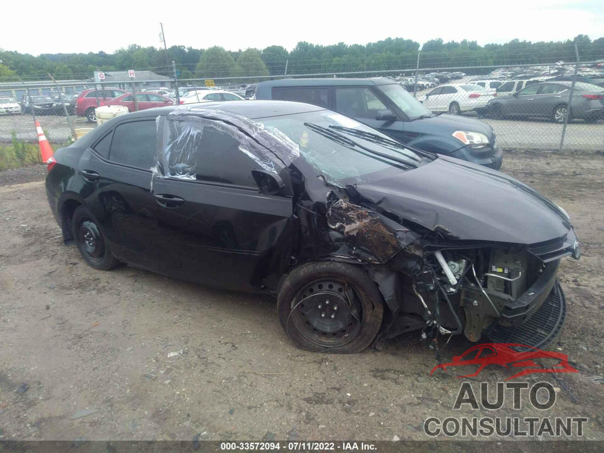 TOYOTA COROLLA 2016 - 5YFBURHE2GP536594