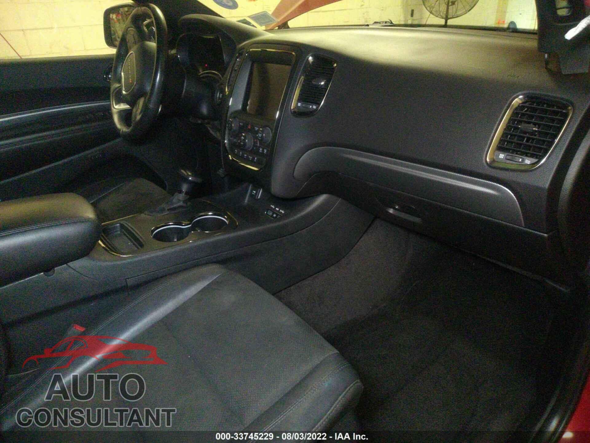 DODGE DURANGO 2019 - 1C4RDJDG0KC586130