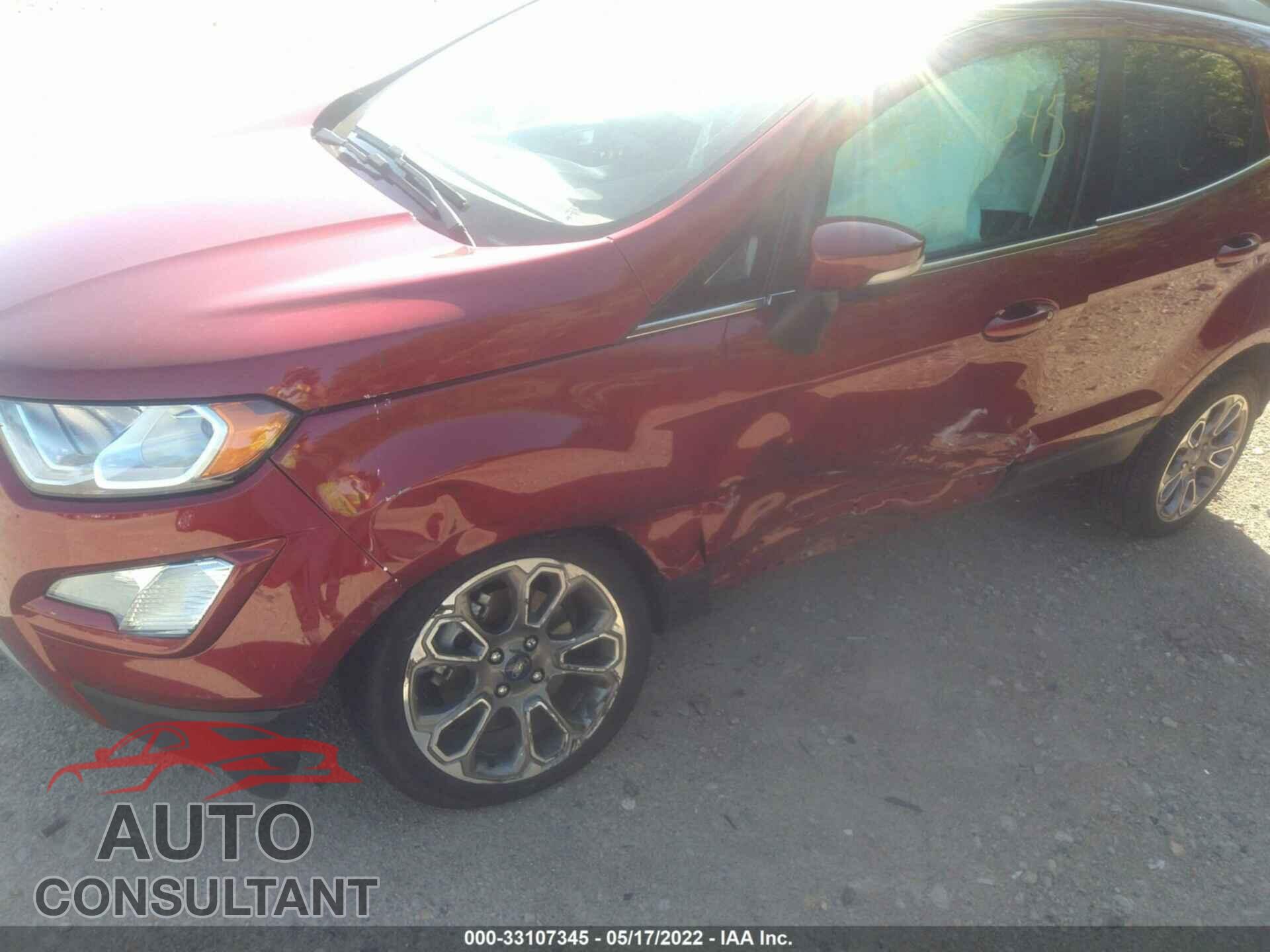 FORD ECOSPORT 2020 - MAJ6S3KL7LC324293