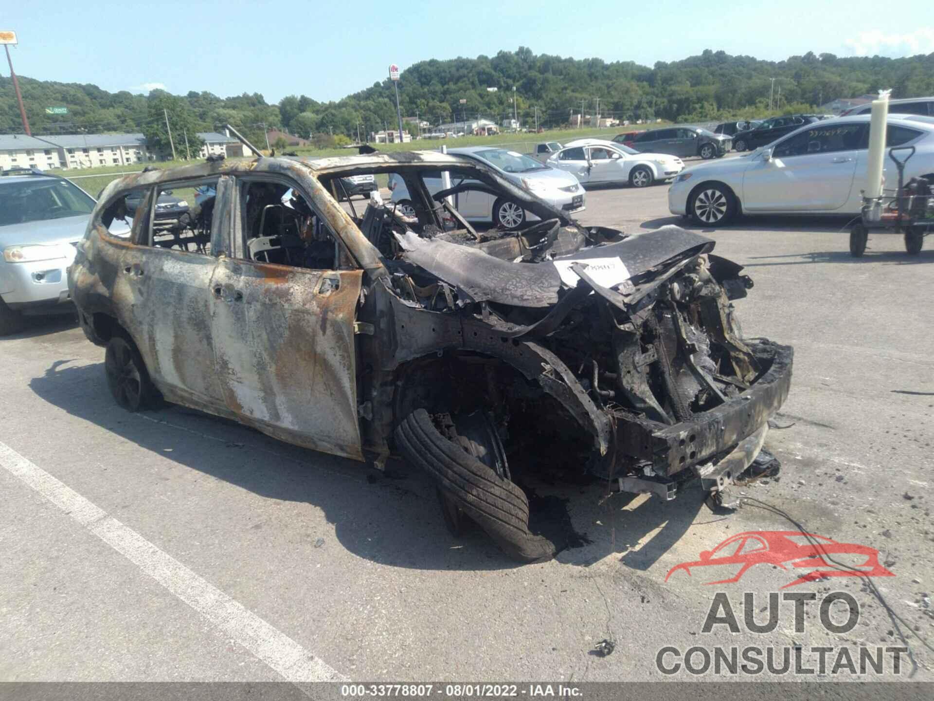TOYOTA HIGHLANDER 2022 - 5TDGZRBH4NS165825