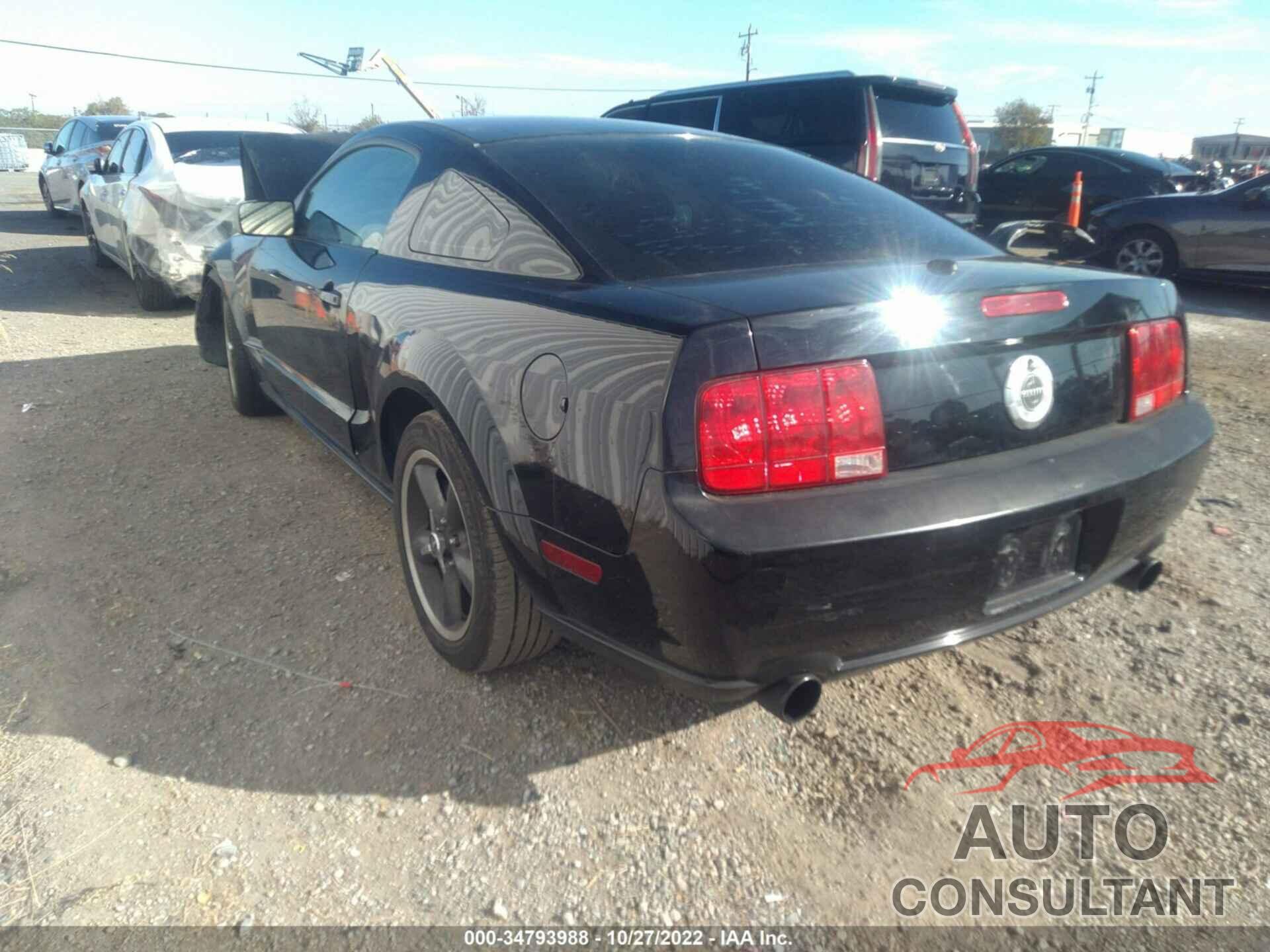 FORD MUSTANG 2008 - 1ZVHT82H485159207