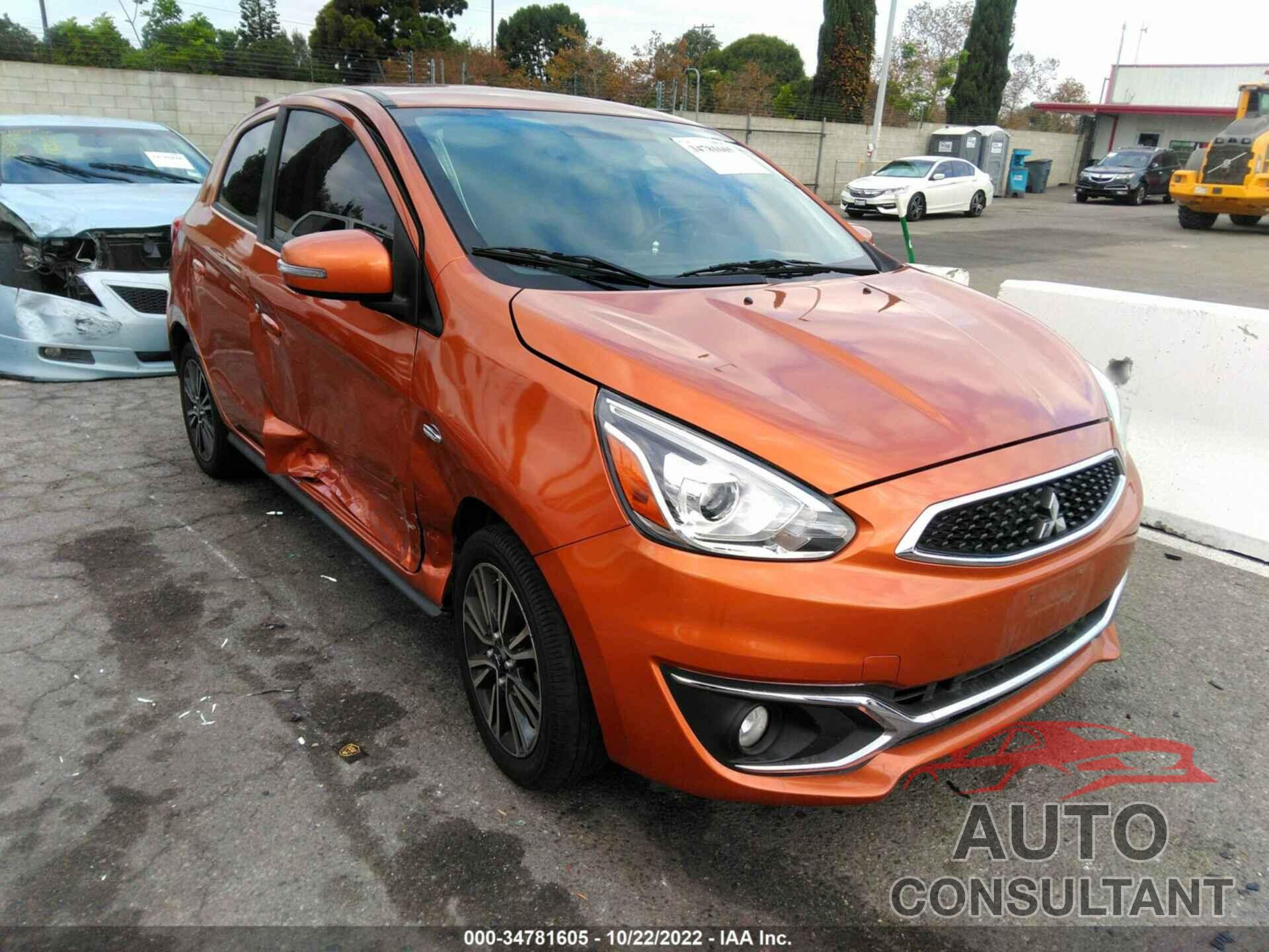 MITSUBISHI MIRAGE 2018 - ML32A5HJ6JH006066