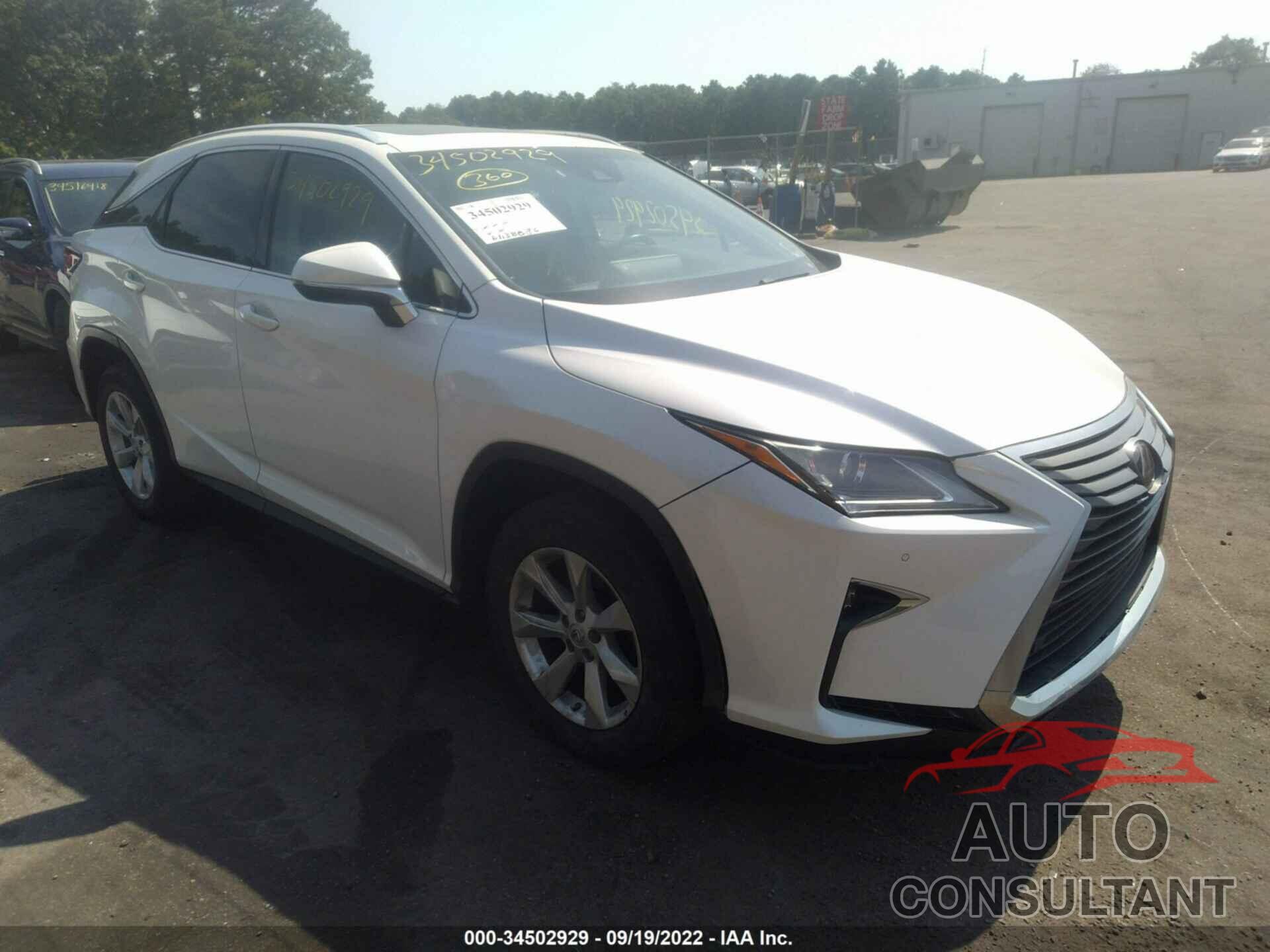 LEXUS RX 350 2016 - 2T2BZMCA3GC024699