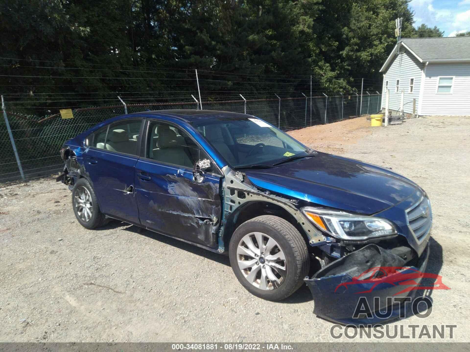 SUBARU LEGACY 2016 - 4S3BNAH63G3048061