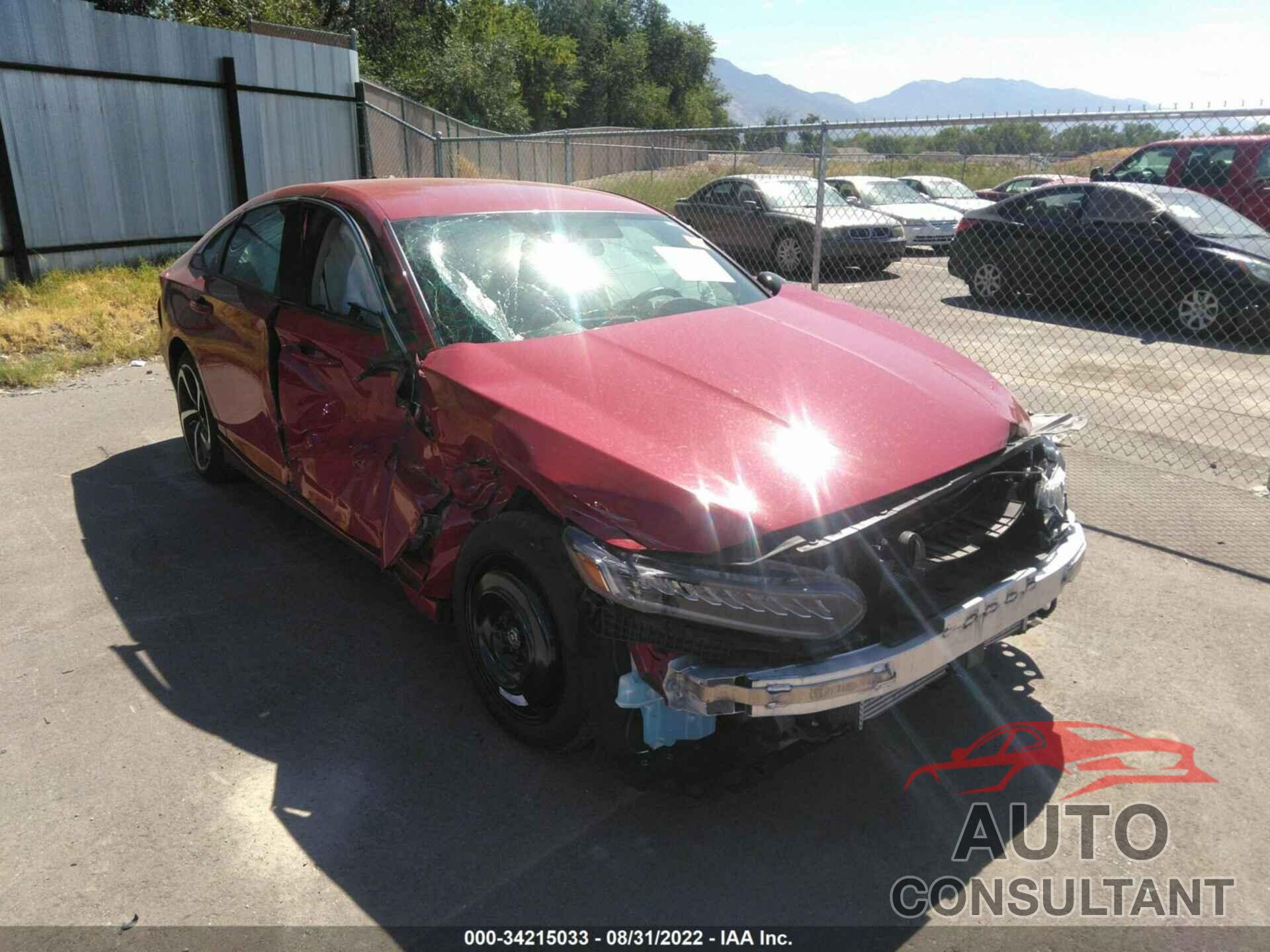 HONDA ACCORD SEDAN 2021 - 1HGCV1F42MA013414