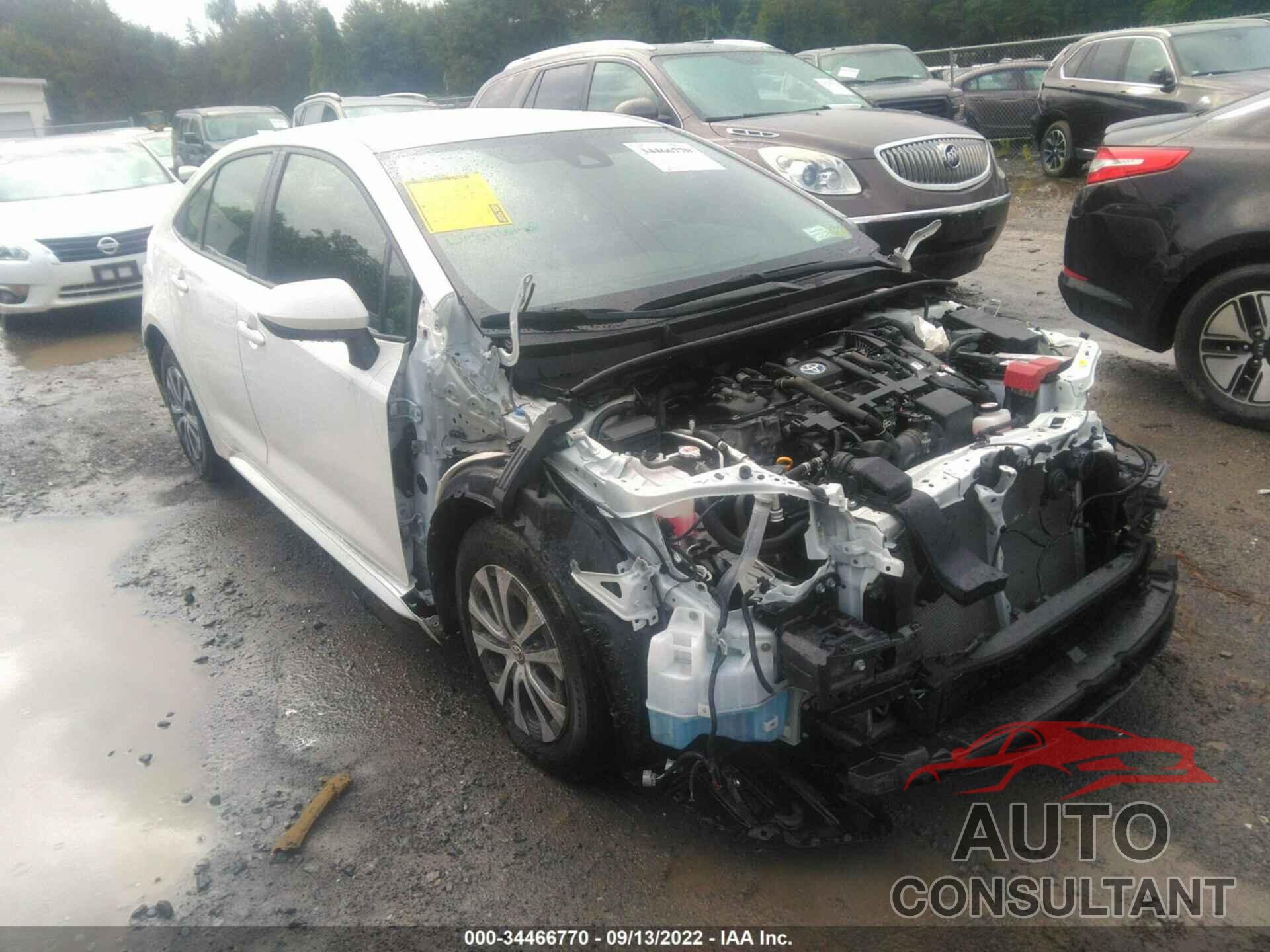 TOYOTA COROLLA 2021 - JTDEAMDE4MJ021157