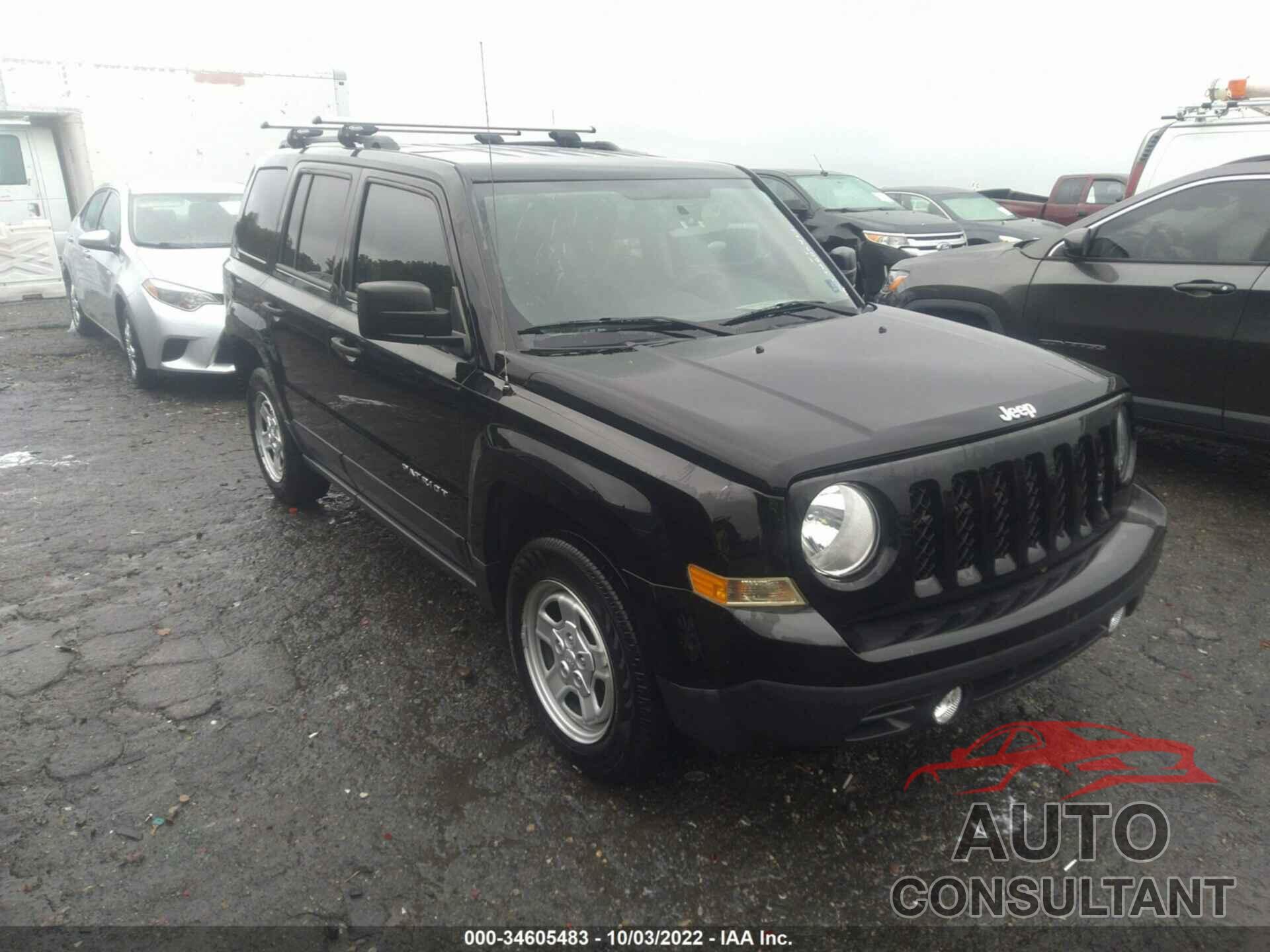 JEEP PATRIOT 2017 - 1C4NJPBA4HD156614