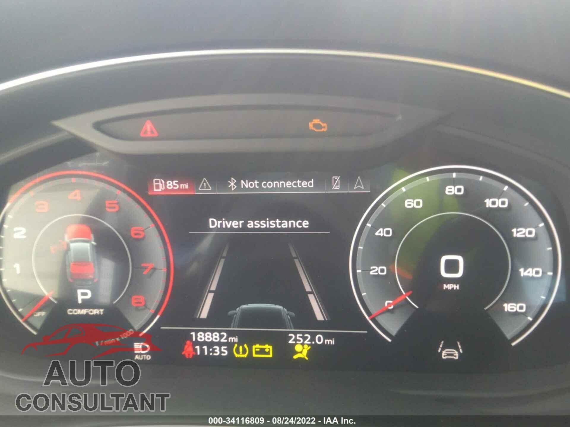 AUDI Q8 2021 - WA1EVAF10MD029729