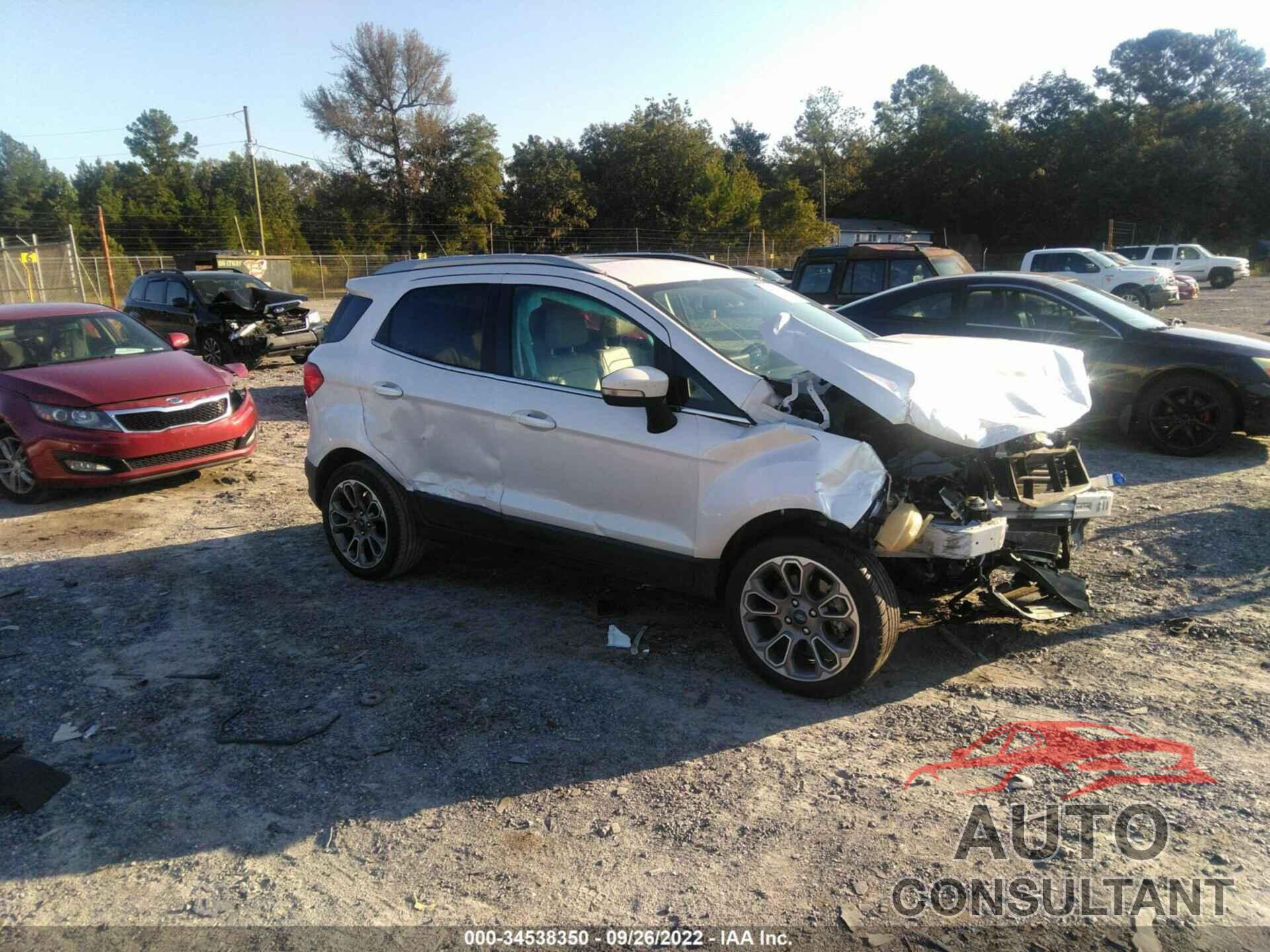 FORD ECOSPORT 2019 - MAJ3S2KE6KC278131