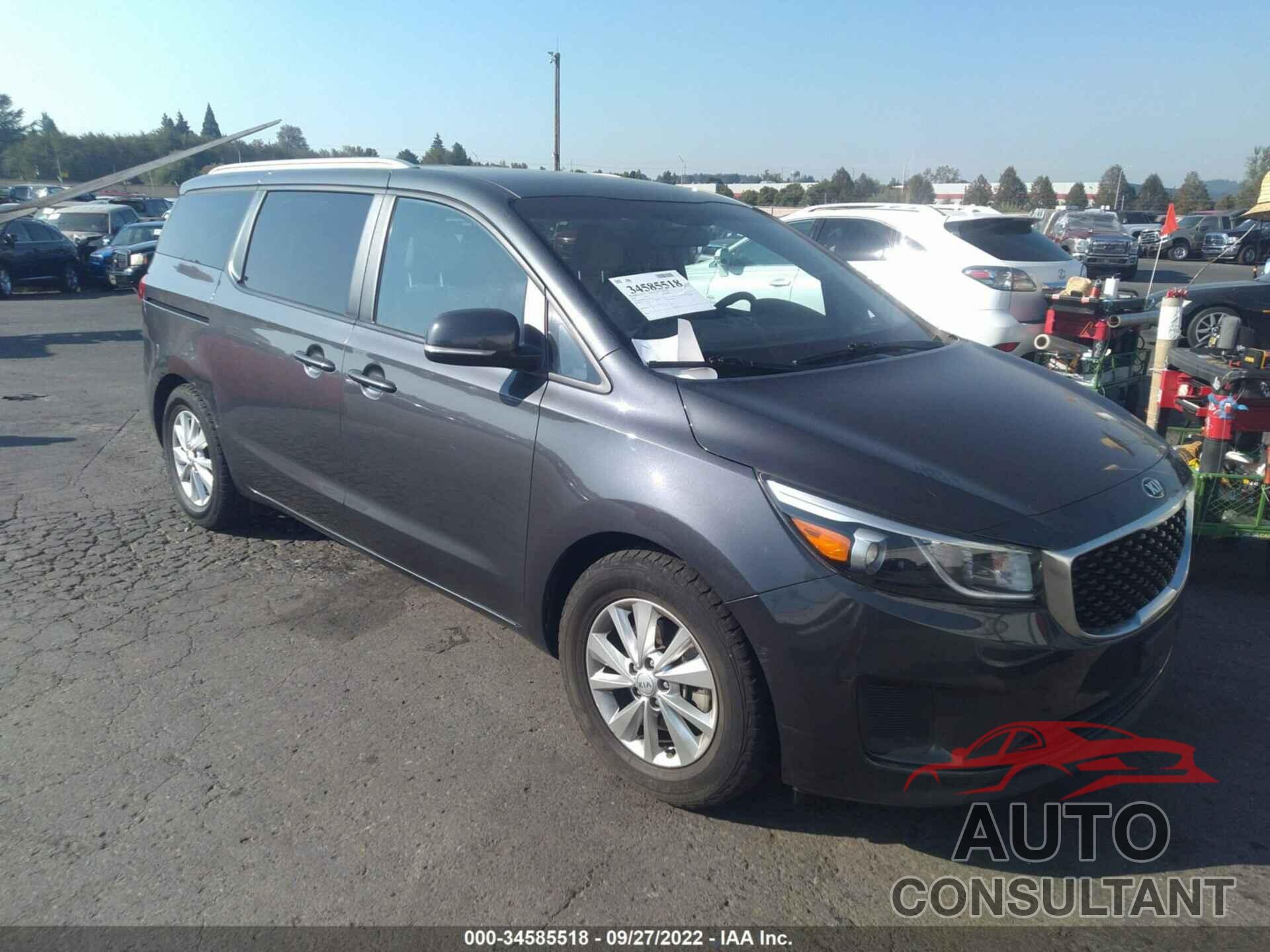 KIA SEDONA 2016 - KNDMB5C16G6121281