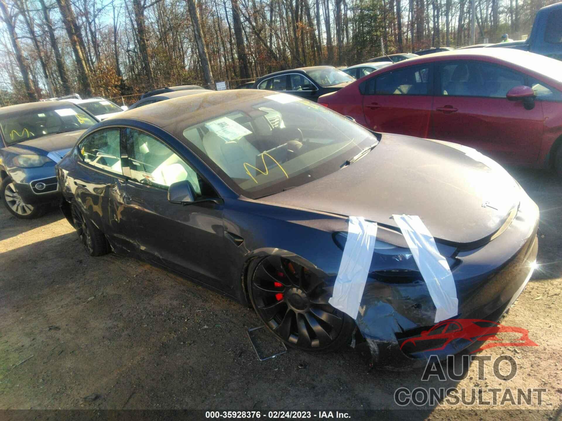 TESLA MODEL 3 2022 - 5YJ3E1EC2NF299135
