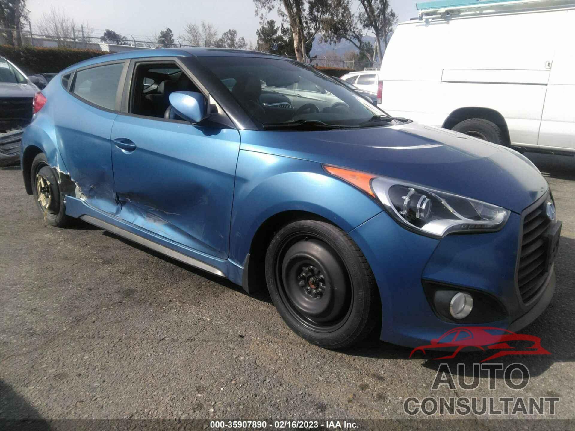 HYUNDAI VELOSTER 2016 - KMHTC6AE0GU252380