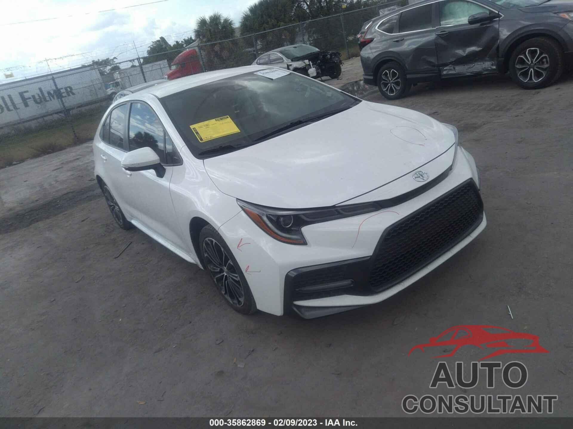 TOYOTA COROLLA 2020 - JTDS4RCE9LJ026667