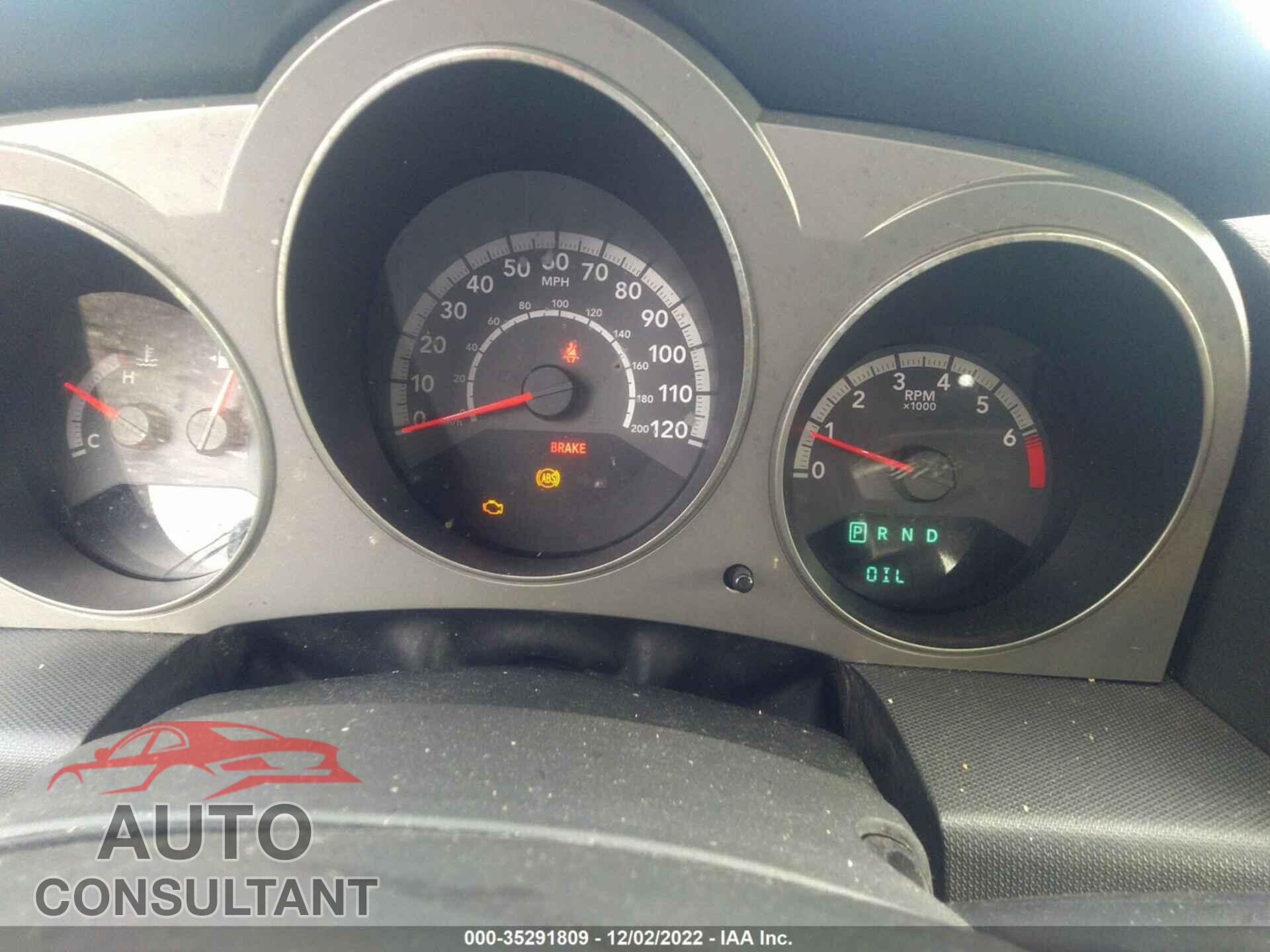 DODGE AVENGER 2010 - 1B3CC5FB8AN140572