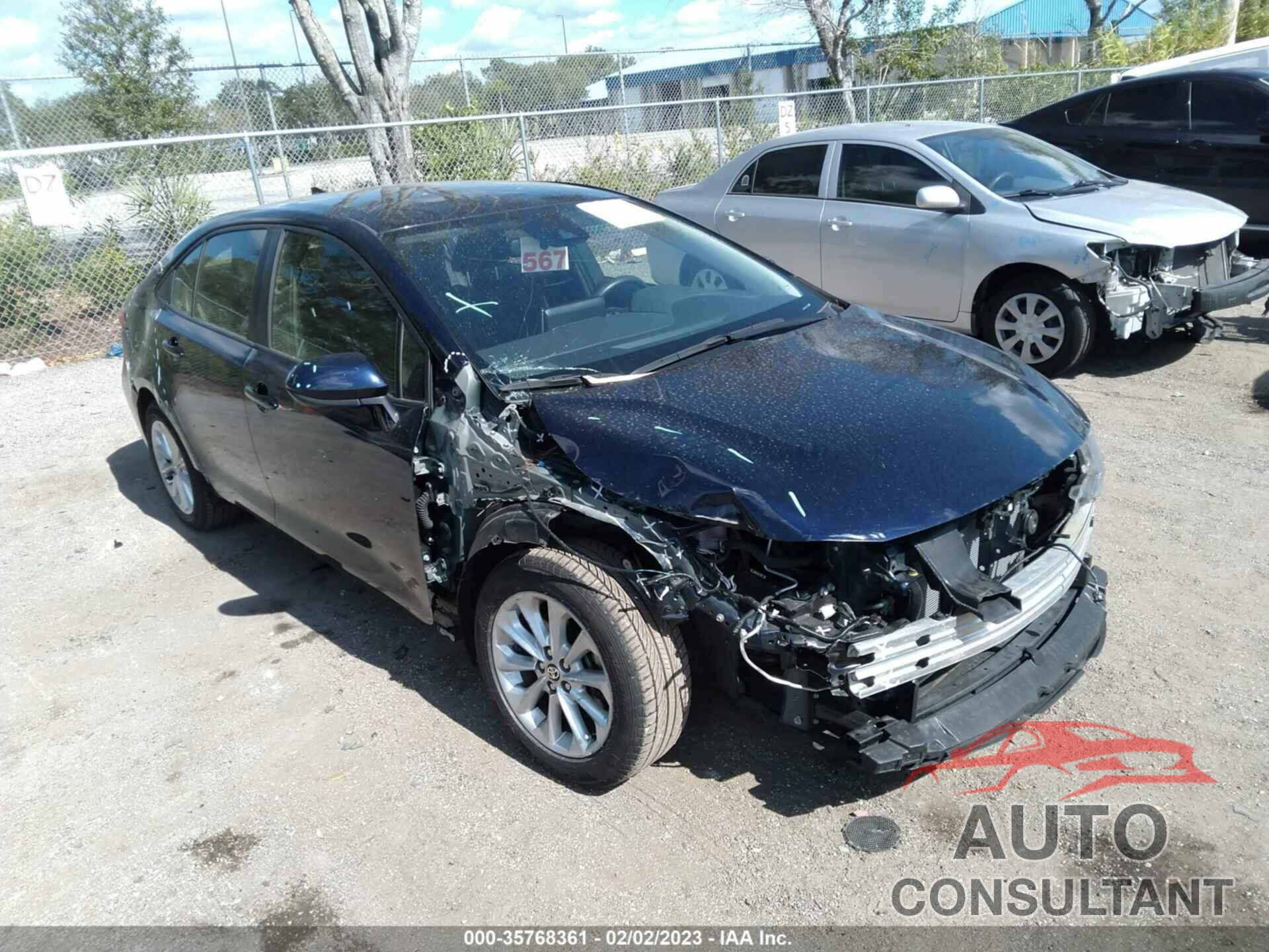 TOYOTA COROLLA 2021 - JTDVPMAE7MJ119943