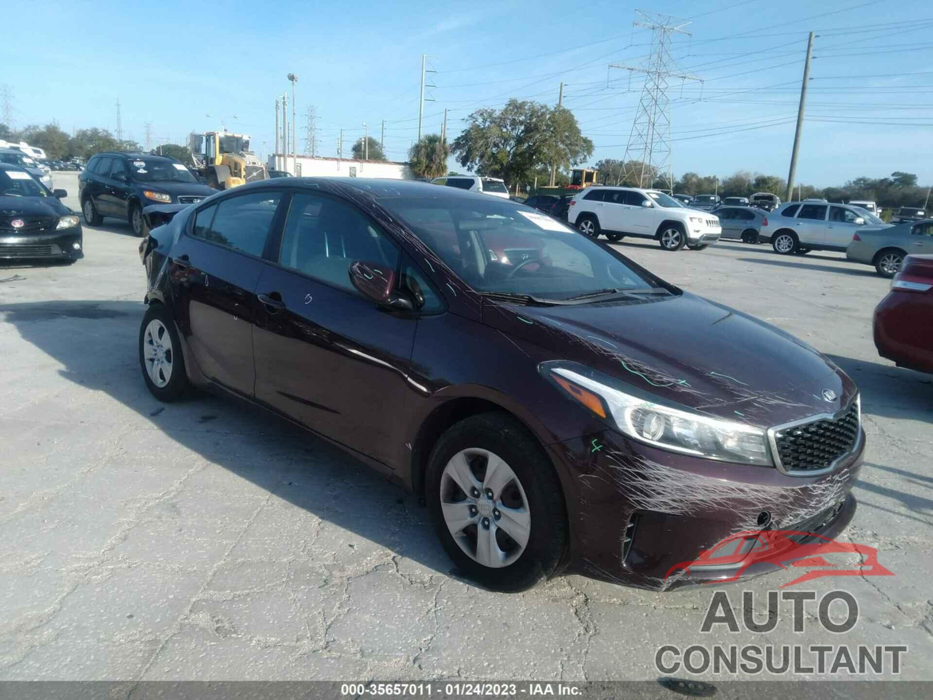 KIA FORTE 2017 - 3KPFK4A75HE031450